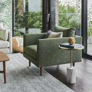 Burrard 32" Lounge Chair - Forest Green