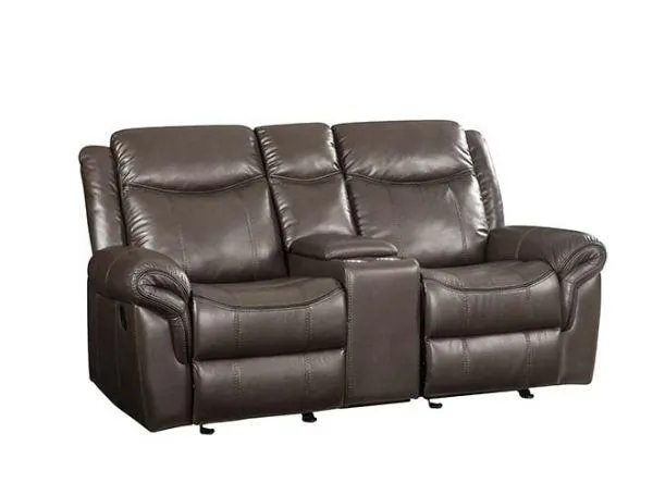Lydia Motion Loveseat W/USB & Console