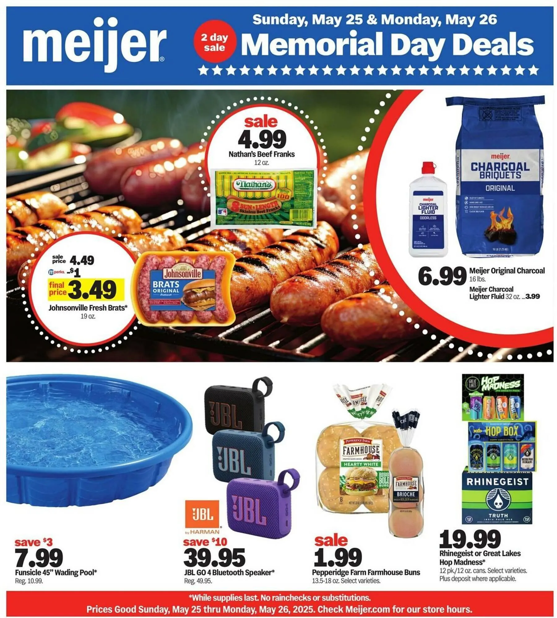 Weekly ad Meijer Weekly Ad from May 25 to May 31 2025 - Page 1