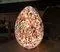Murano Glass Egg Lamp by 1295 Murano