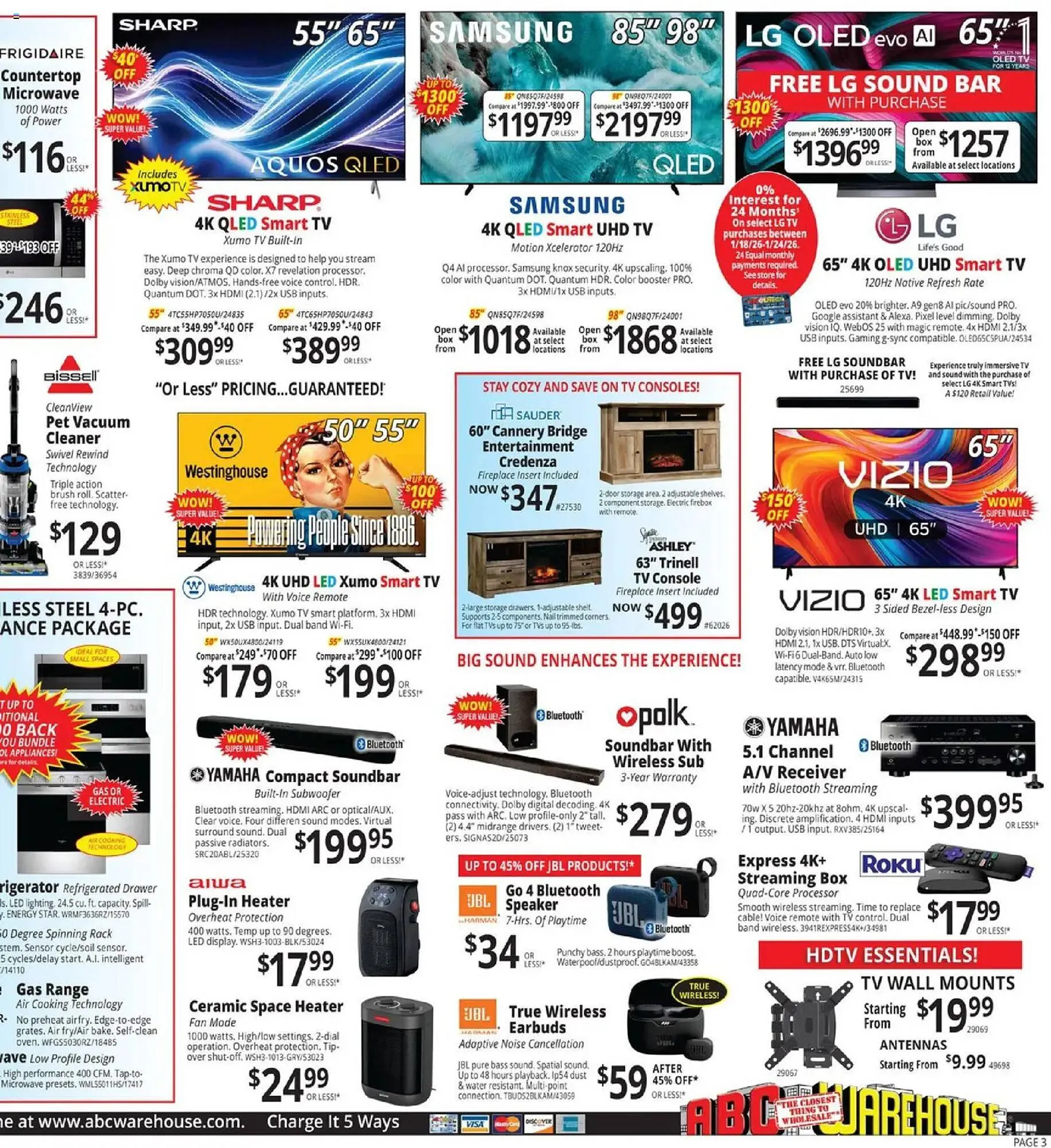 Weekly ad ABC Warehouse weekly ad from January 18 to January 24 2026 - Page 3