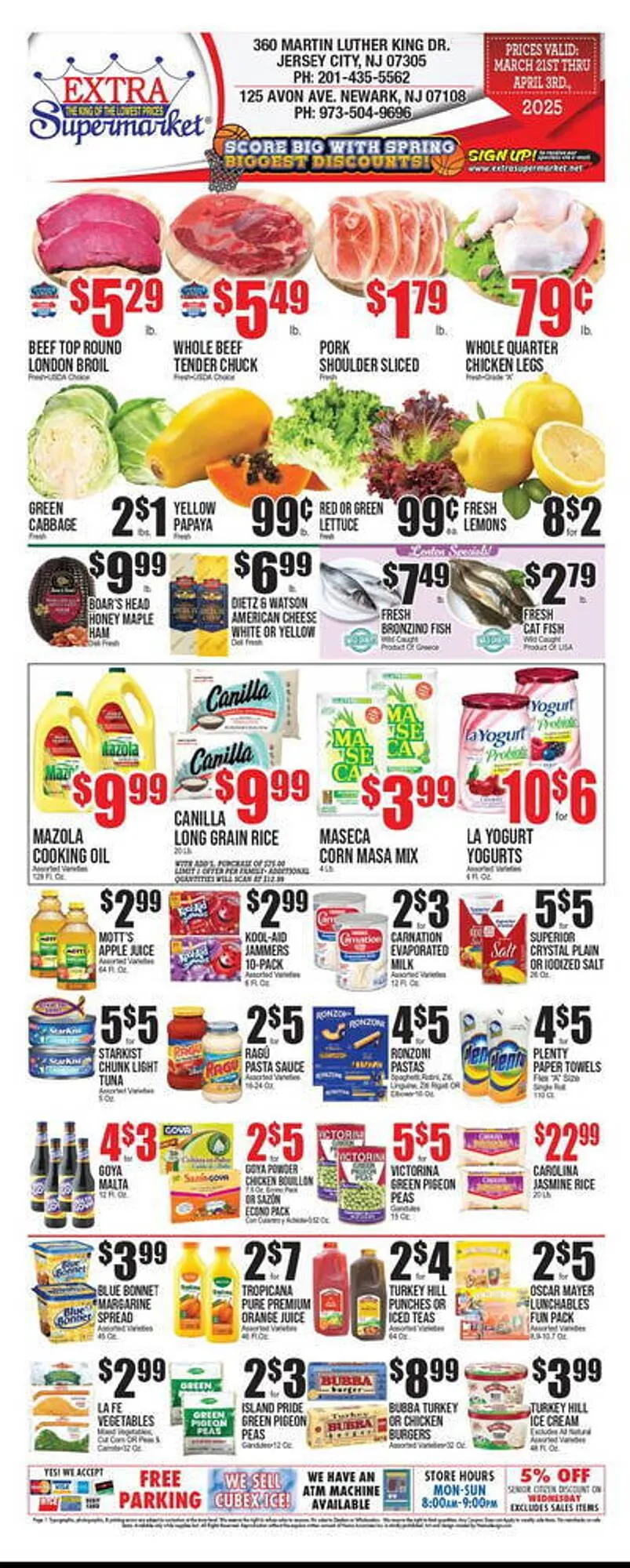 Extra Supermarket Weekly Ad - 1
