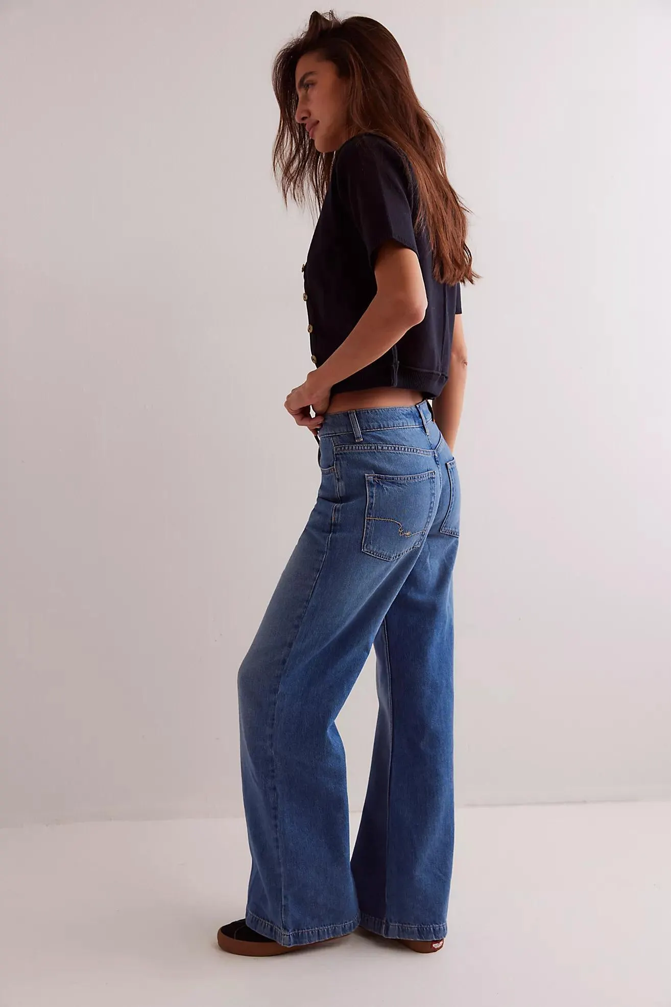 We The Free Stride Straight 'n Wide Jeans