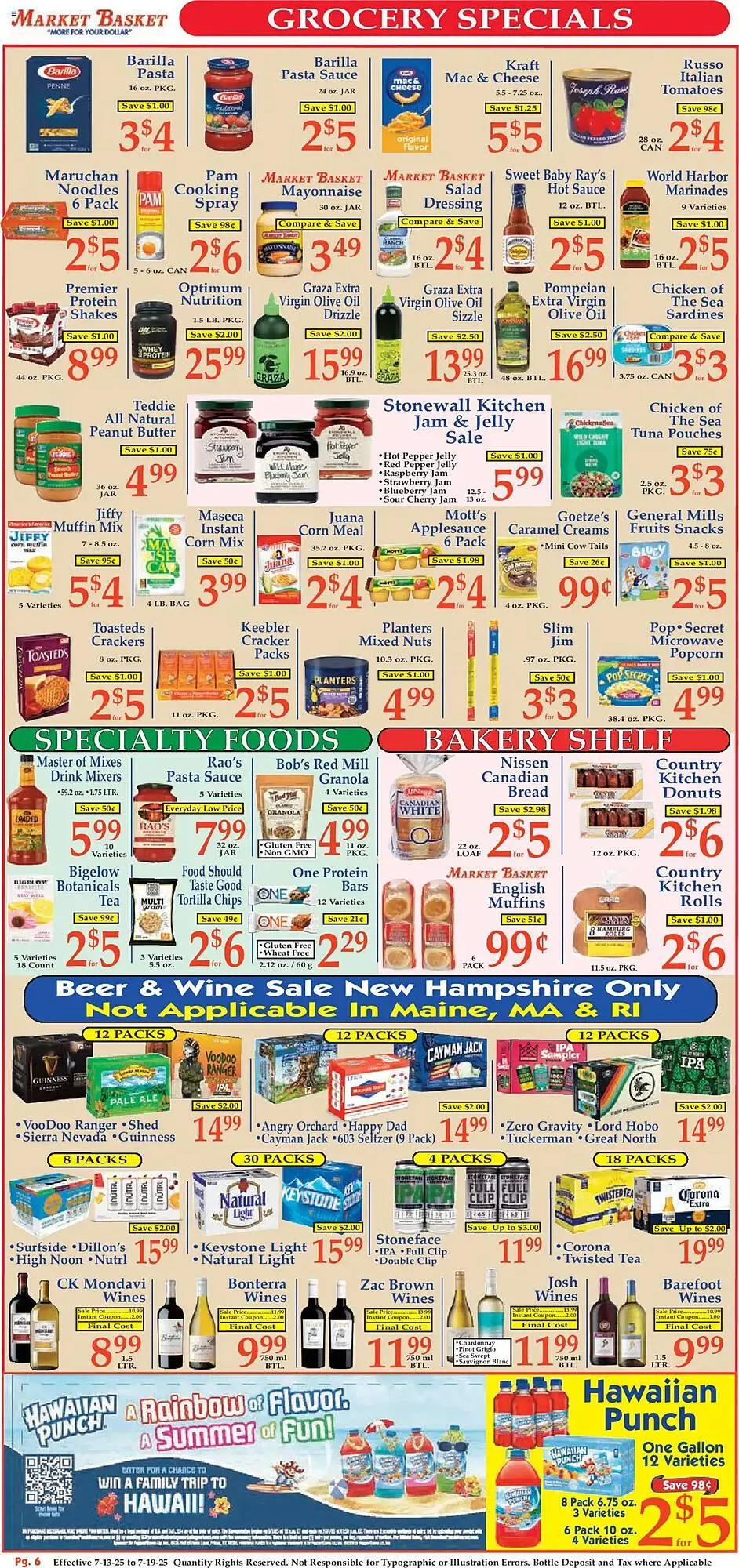 Weekly ad Market Basket Weekly Ad from July 13 to July 19 2025 - Page 6