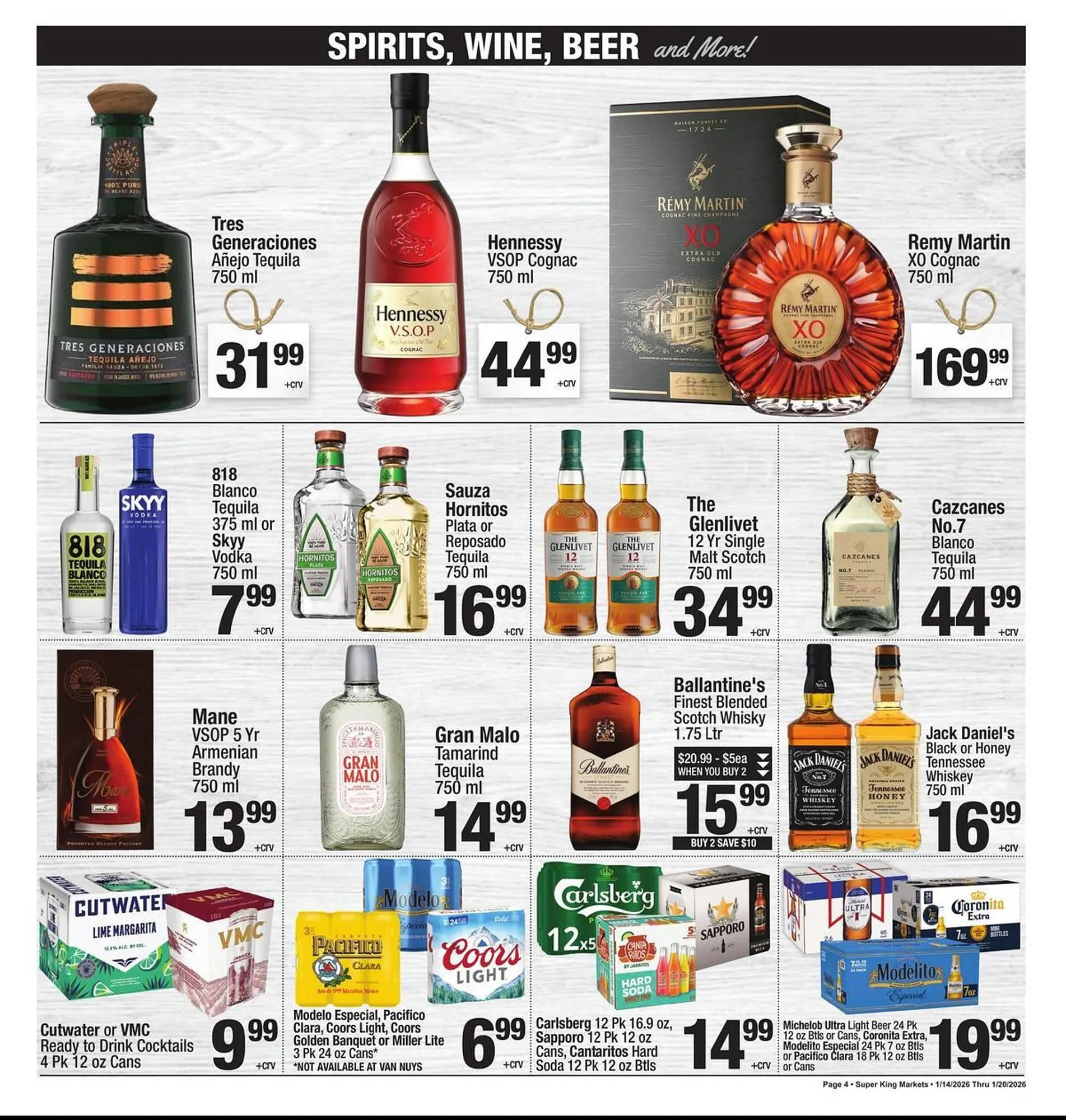 Weekly ad Super King Markets weekly ad from January 14 to January 20 2026 - Page 4