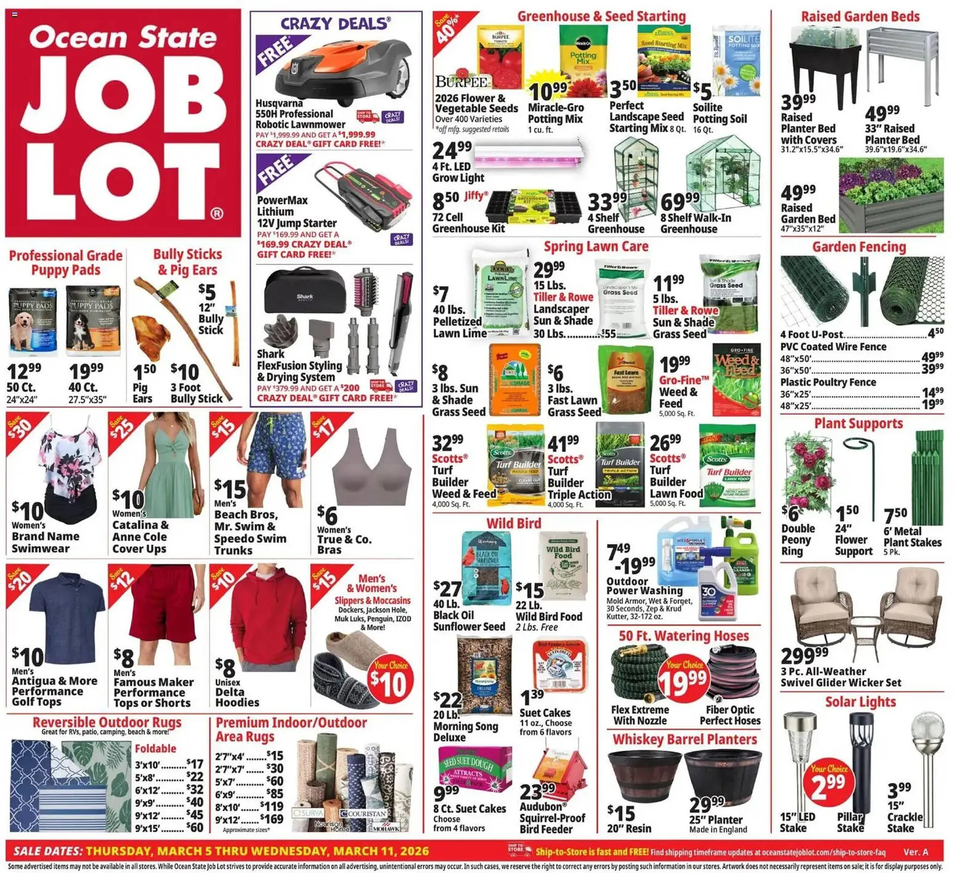 Ocean State Job Lot flyer - 1