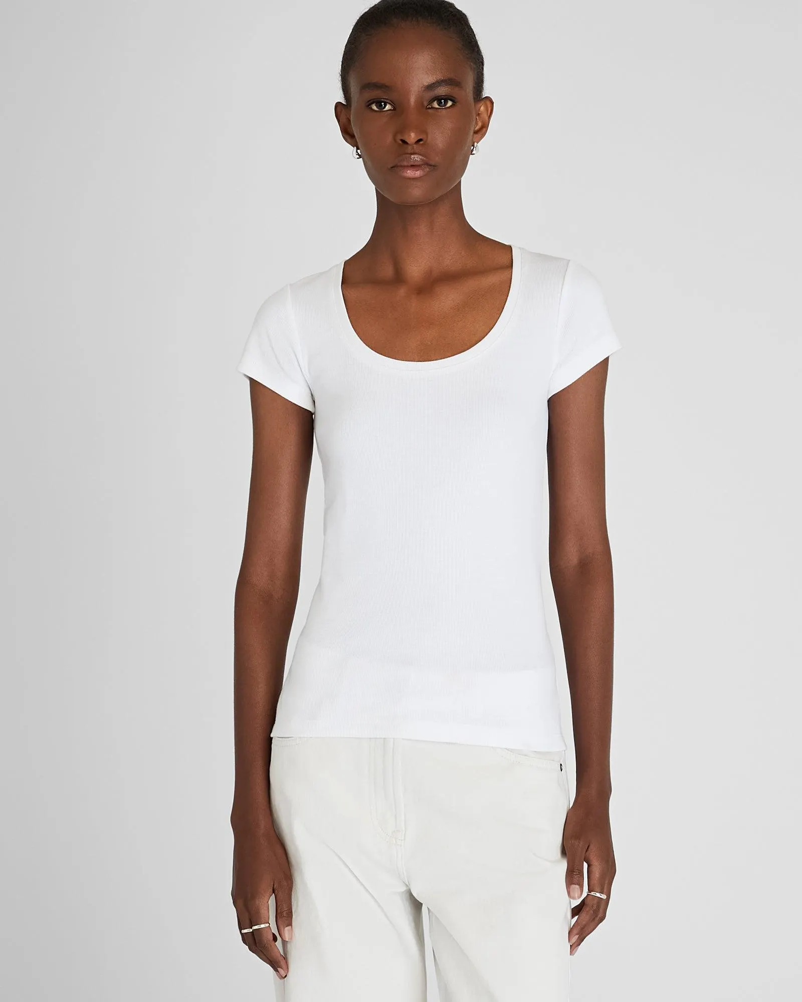 Bowee Scoop Neck Tee