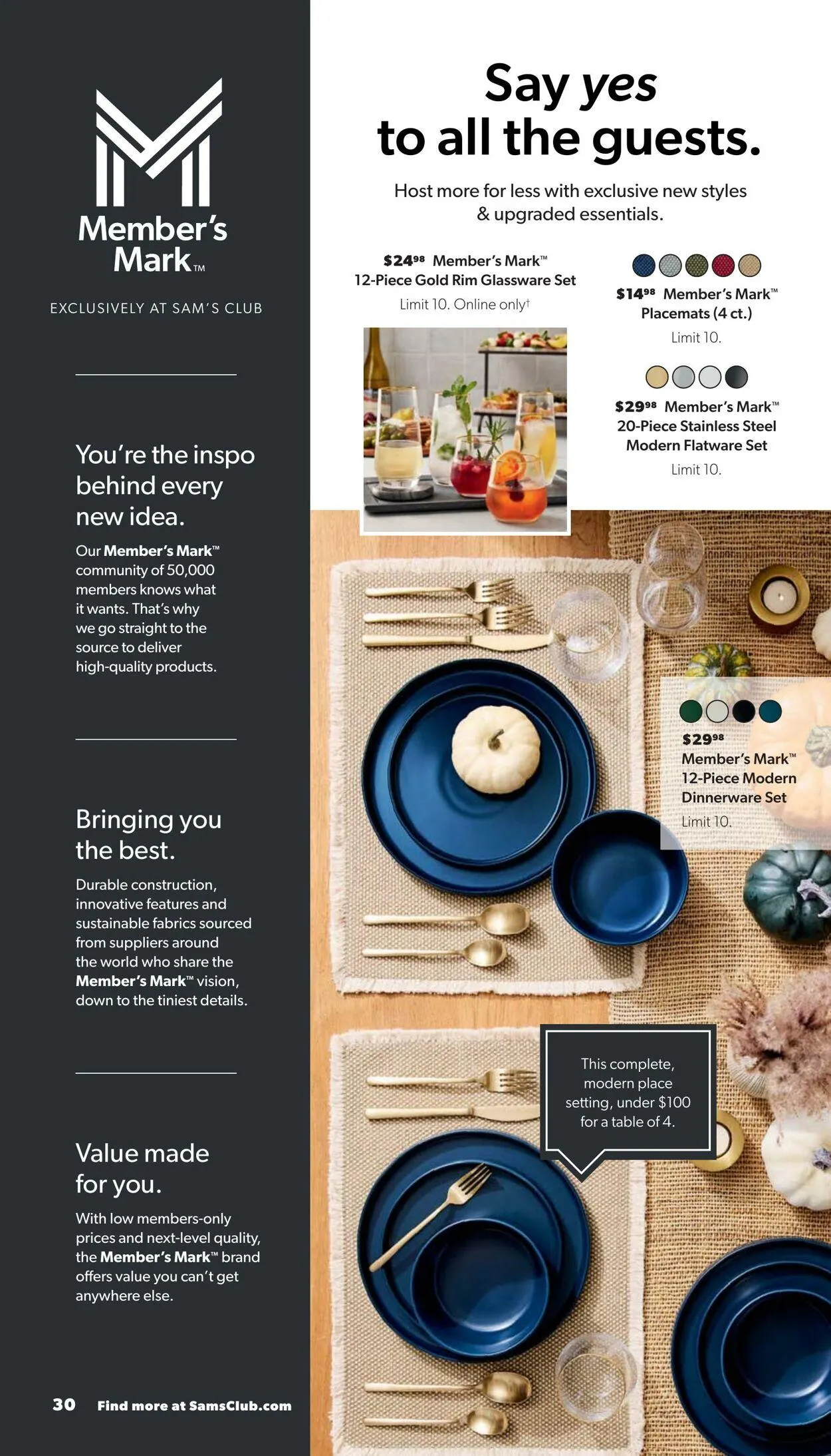 Weekly ad Sam's Club Current weekly ad from August 28 to September 22 2024 - Page 30