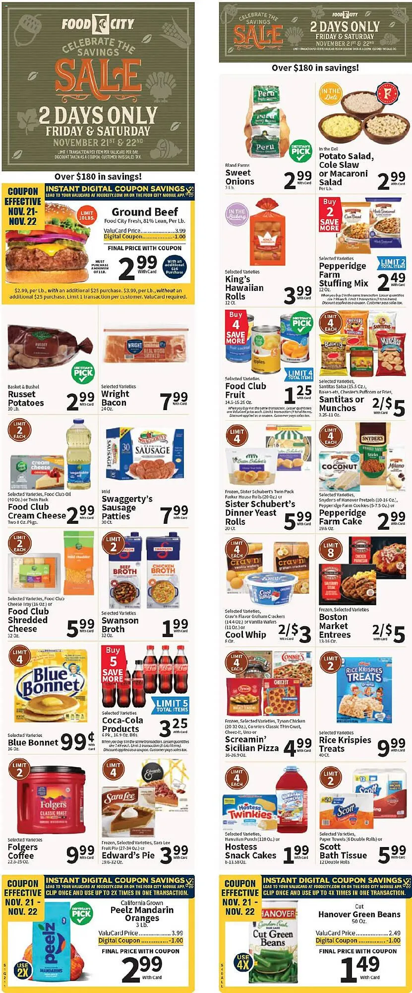 Food City weekly ad - 1