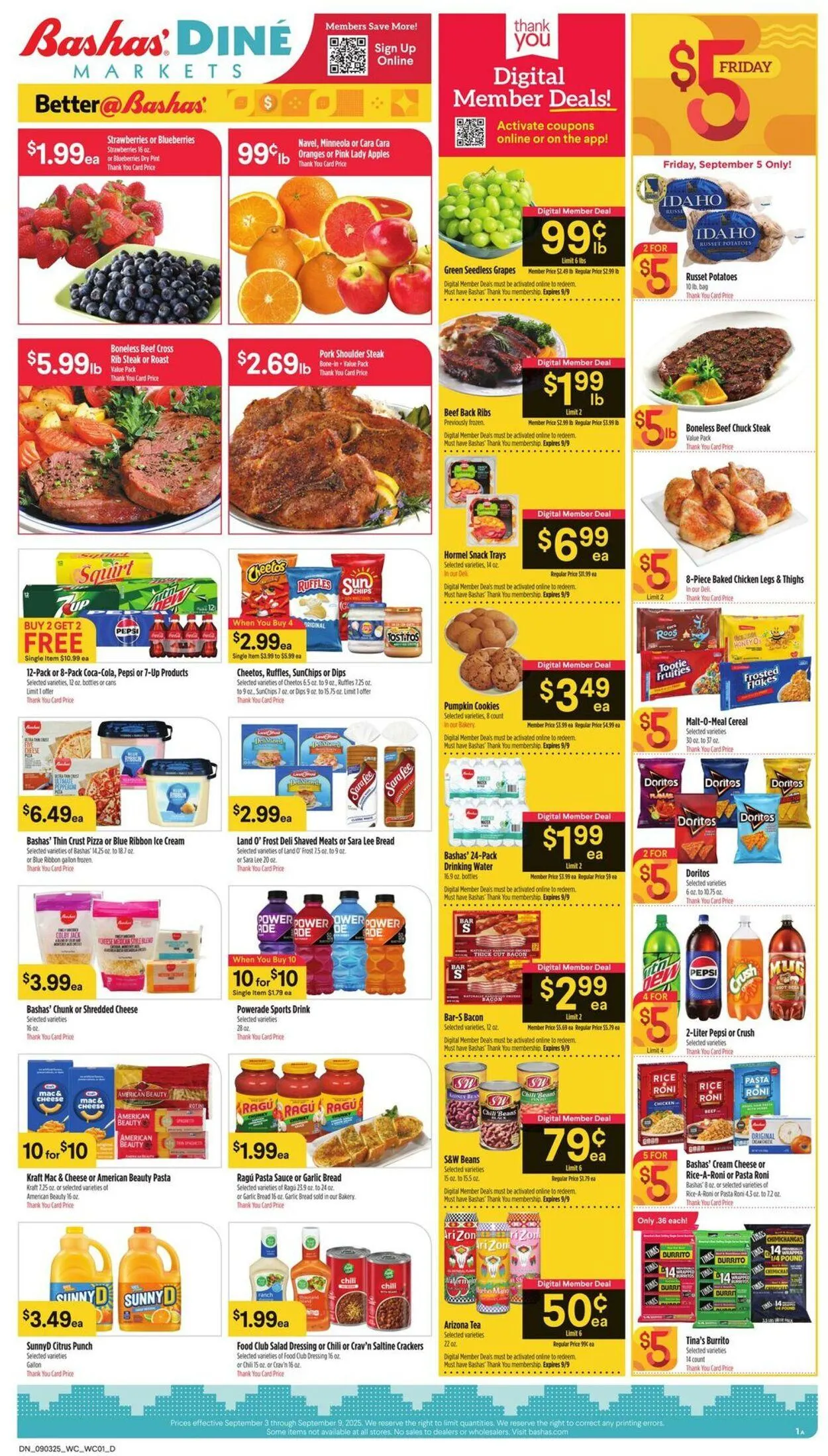 Bashas Current weekly ad - 1