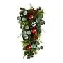 Nearly Natural Holiday Christmas Greenery Ornament Artificial Swag,