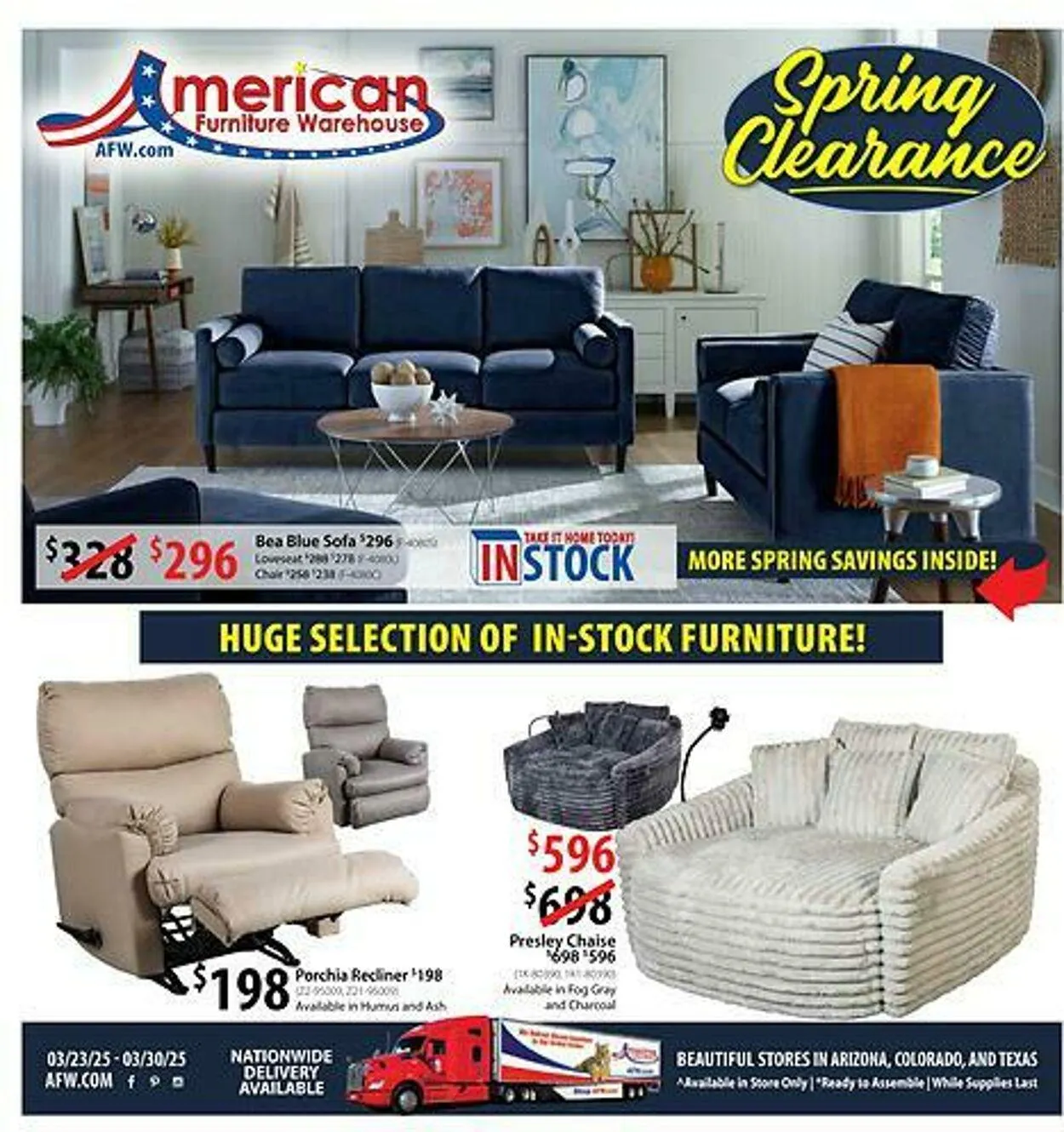 American Furniture Warehouse Current weekly ad - 1