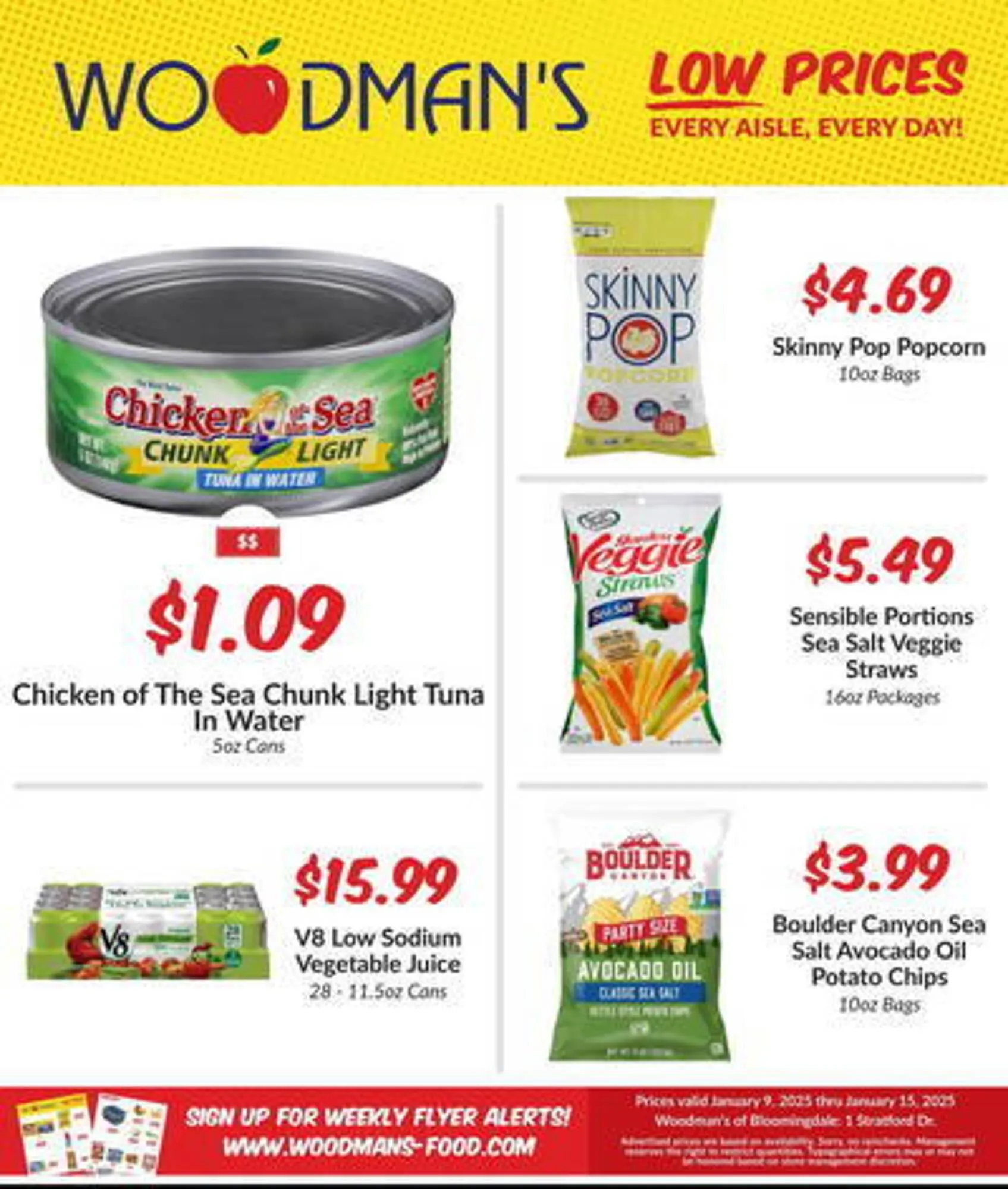 Weekly ad Woodman's Weekly Ad from January 9 to January 15 2025 - Page 1