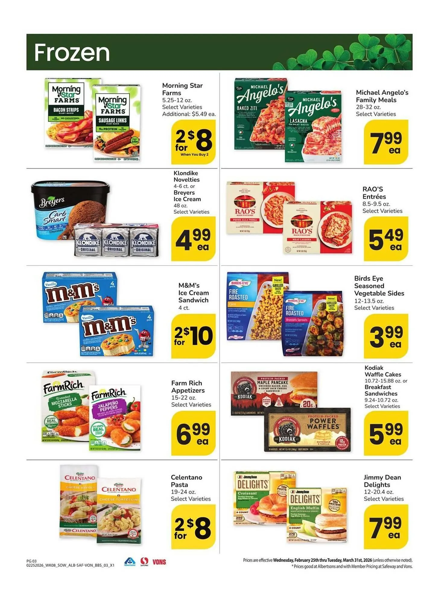Weekly ad Albertsons weekly ad from February 25 to March 31 2026 - Page 3