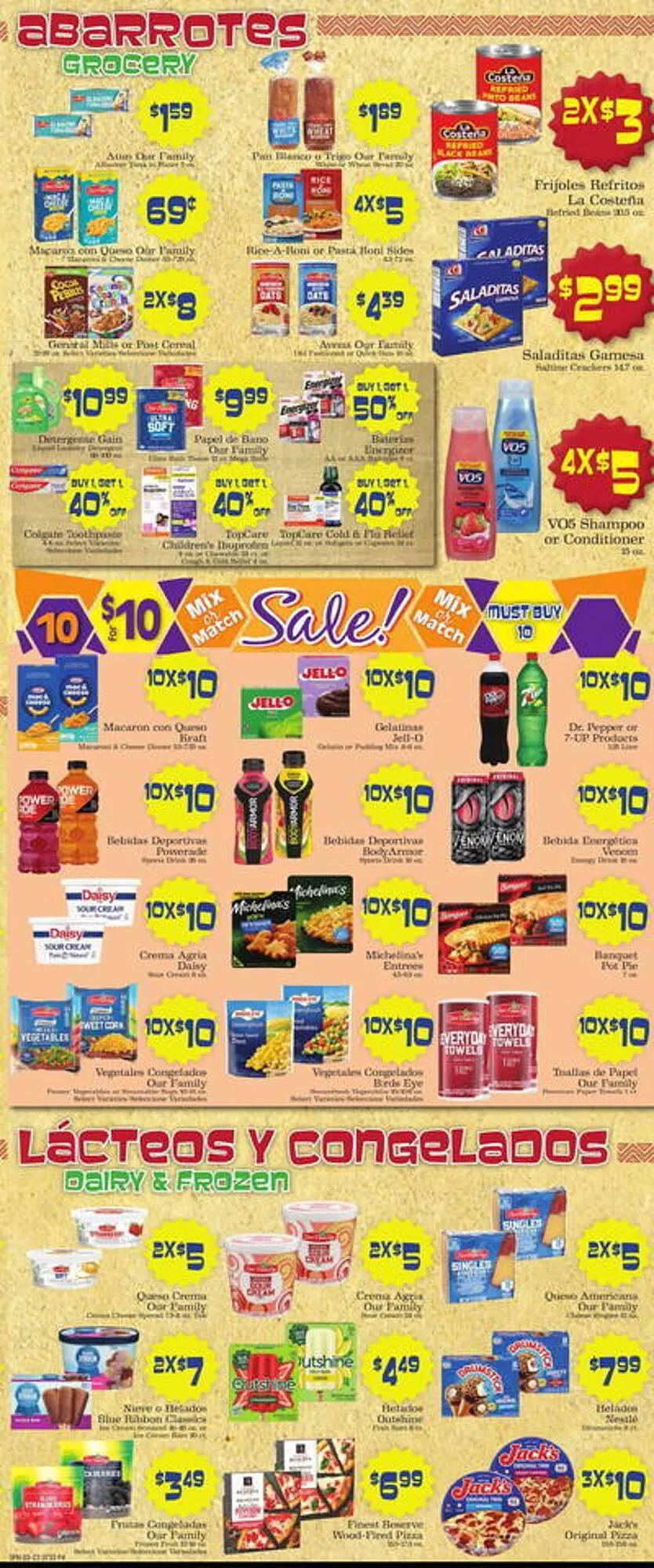 Catálogo de Supermercado Nuestra Familia Weekly Ad 23 de marzo al 29 de marzo 2025 - Página 4