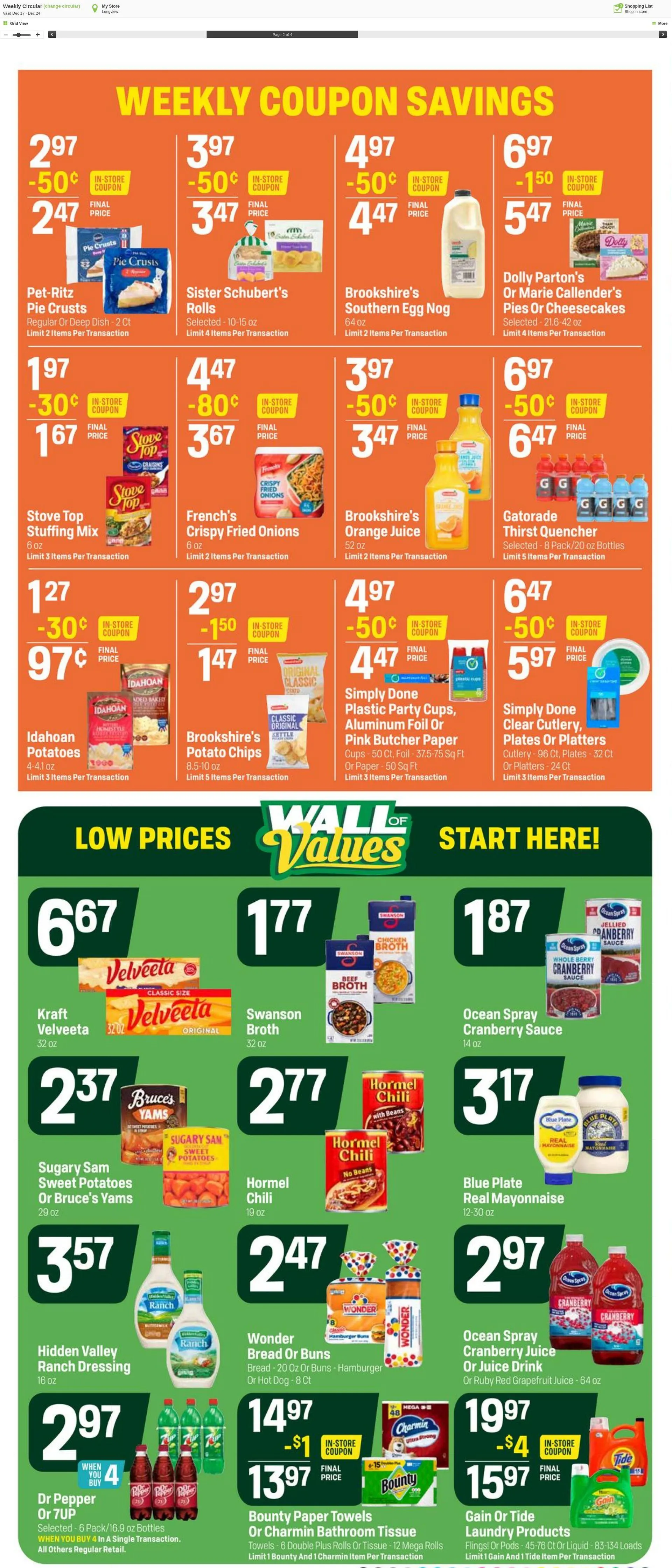 Weekly ad Super1Foods from December 17 to December 24 2025 - Page 2