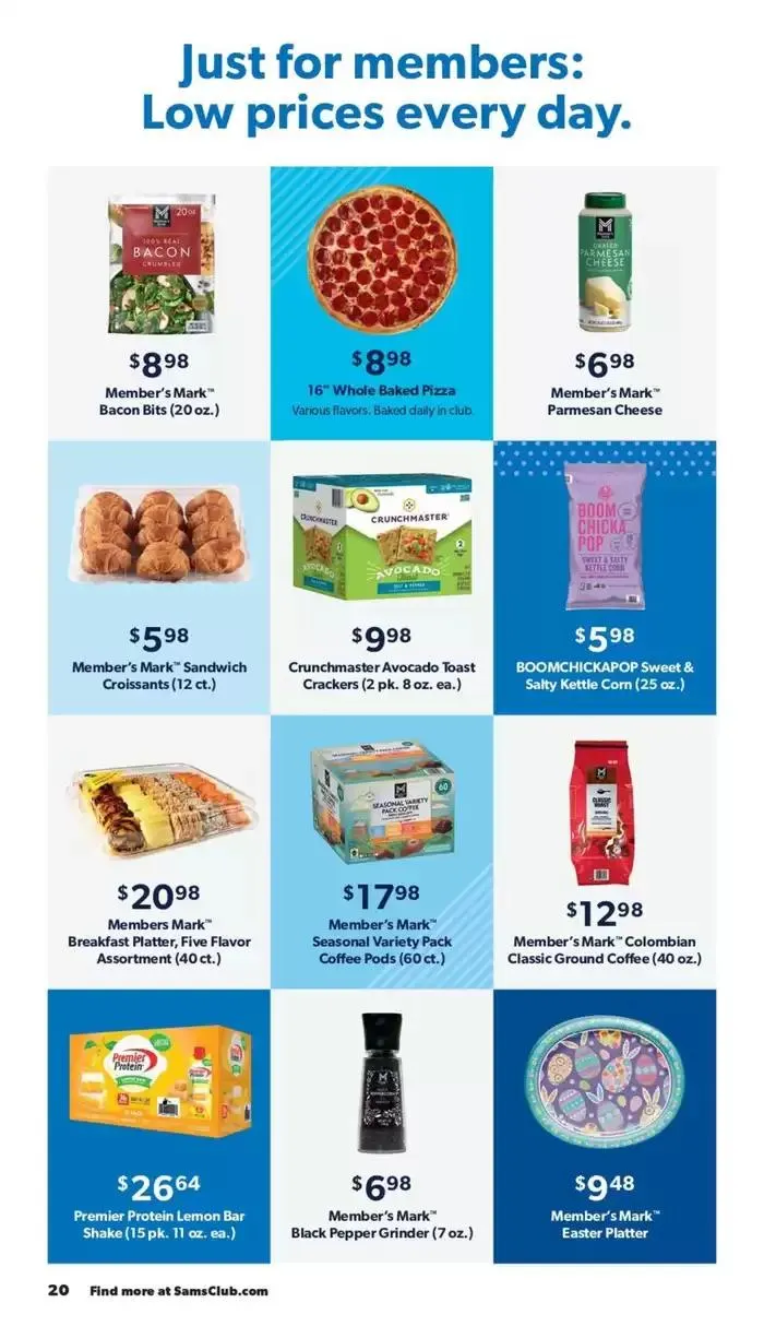 Weekly ad Sam's Club Weekly ad from March 12 to April 6 2025 - Page 20