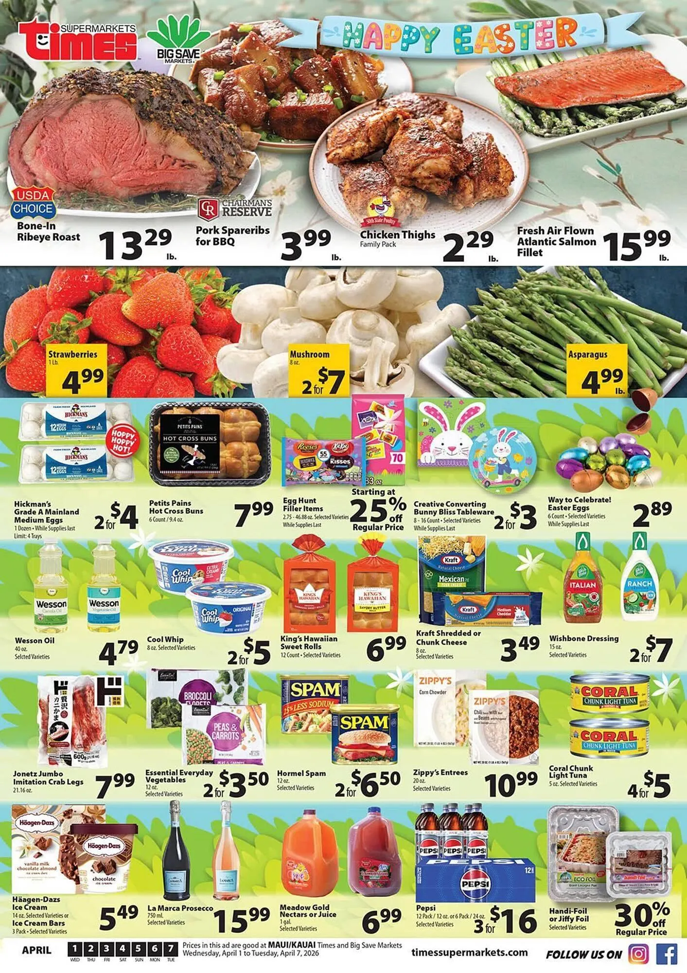 Weekly ad Times Supermarkets weekly ad from April 3 to April 7 2026 - Page 1