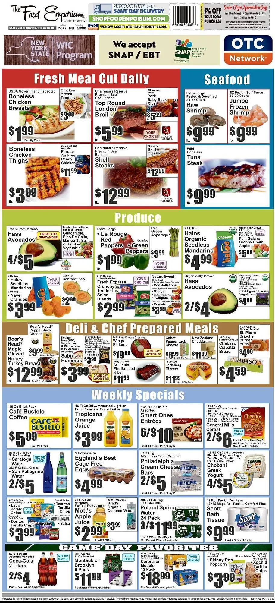 The Food Emporium circular - 1