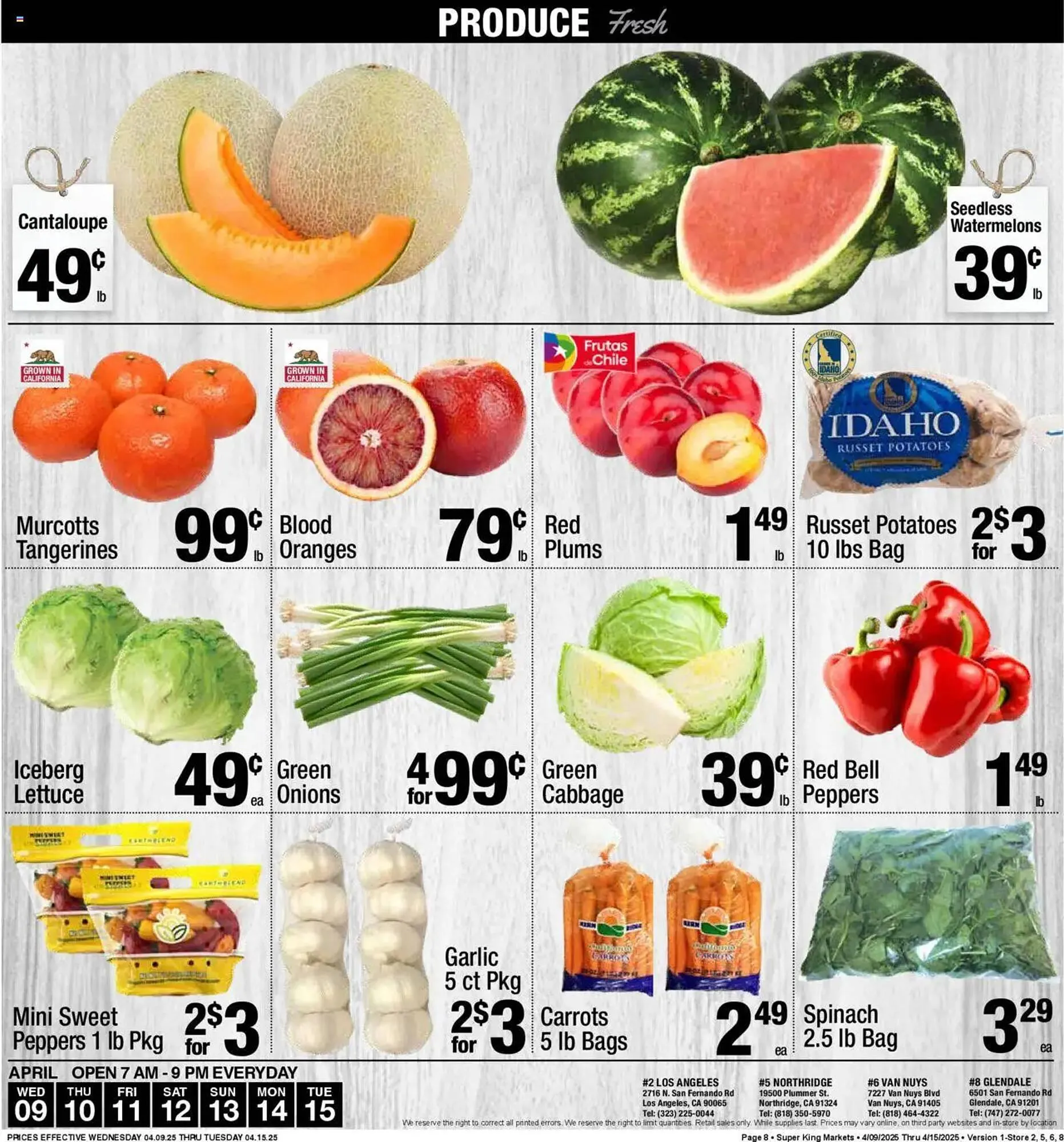 Weekly ad Super King Markets Weekly Ad from April 9 to April 15 2025 - Page 8
