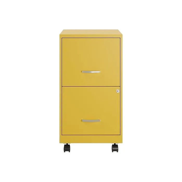 Space Solutions SOHO Smart File 2-Drawer Mobile Vertical File Cabinet,