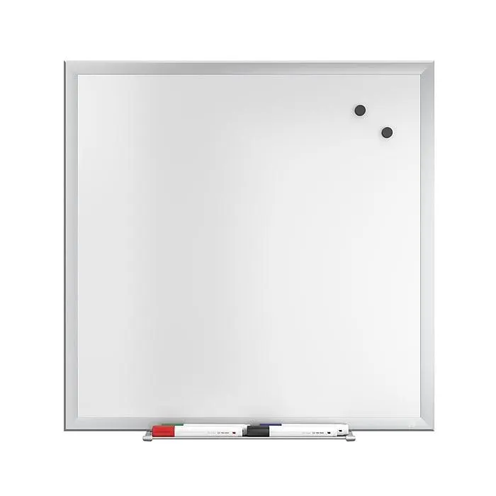 TRU RED™ Magnetic Steel Dry Erase Board,