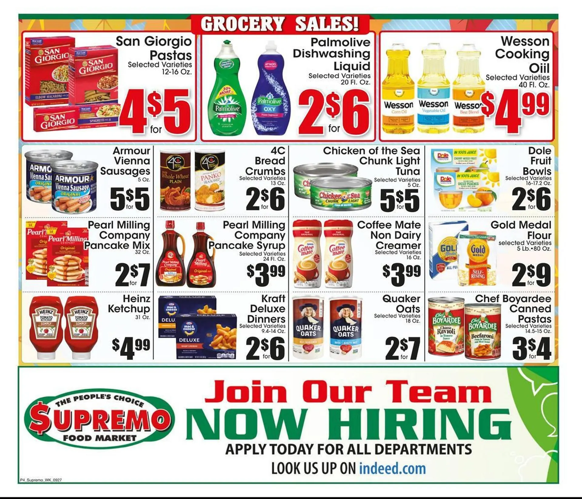 Weekly ad Supremo Foods Inc weekly ad from September 27 to October 31 2025 - Page 4