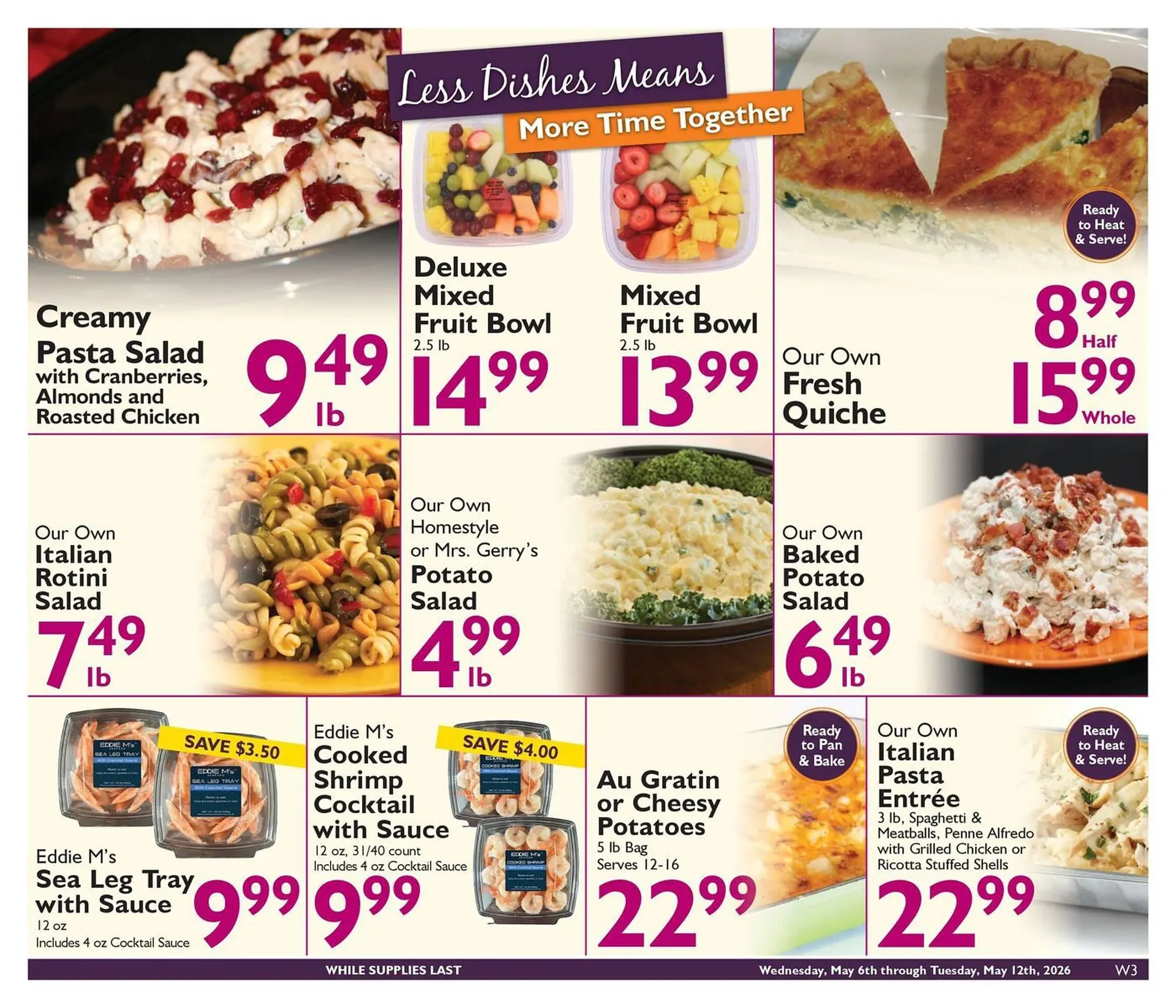 Weekly promotion Festival Foods weekly ad spanning from May 6 to May 12 2026 - Page 3 for Catalogue 365