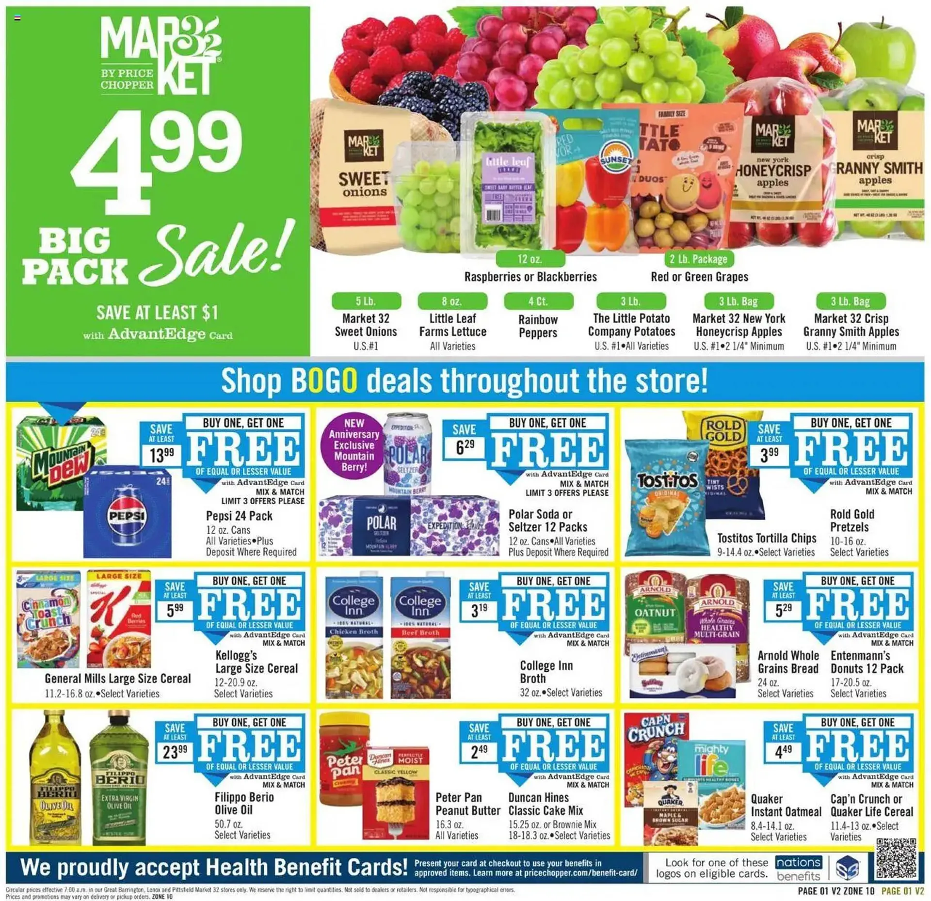 Weekly ad Price Chopper weekly ad from September 28 to October 5 2025 - Page 1