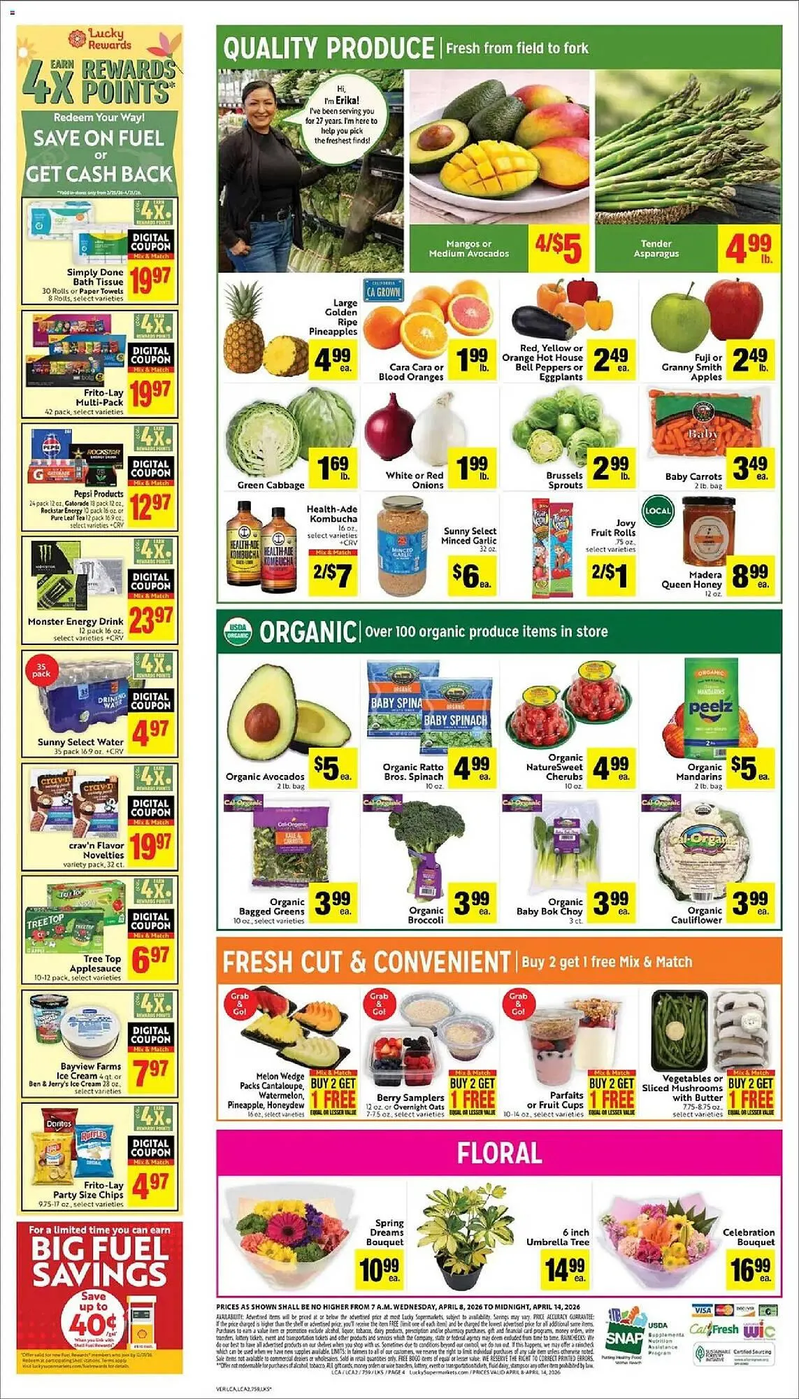 Weekly ad Lucky Supermarkets weekly ad from April 8 to April 14 2026 - Page 4