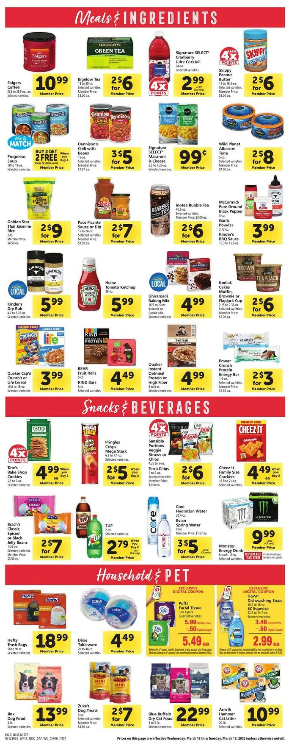 Catálogo de Safeway Current weekly ad 12 de marzo al 18 de marzo 2025 - Página 6