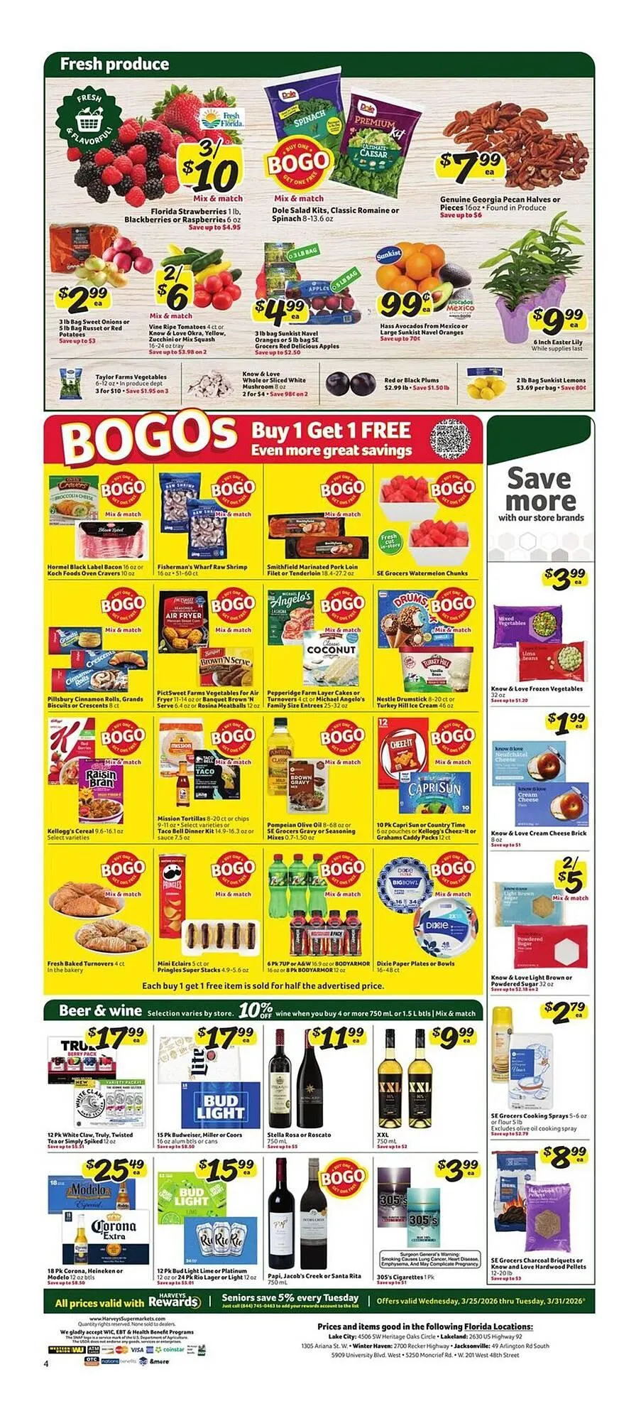 Weekly ad Harveys Supermarkets weekly ad from March 25 to March 31 2026 - Page 6