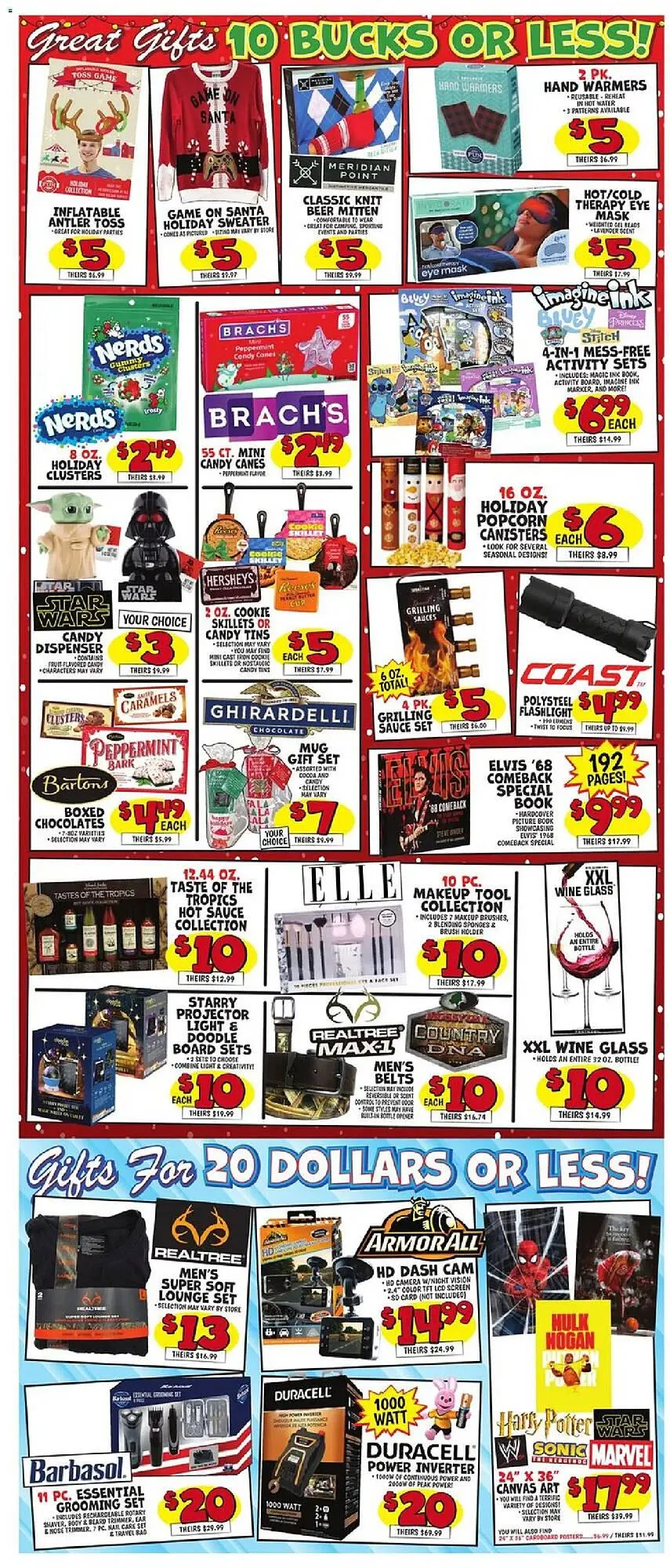 Weekly promotion Ollie's weekly ad spanning from December 3 to December 9 2025 - Page 3 for Catalogue 365