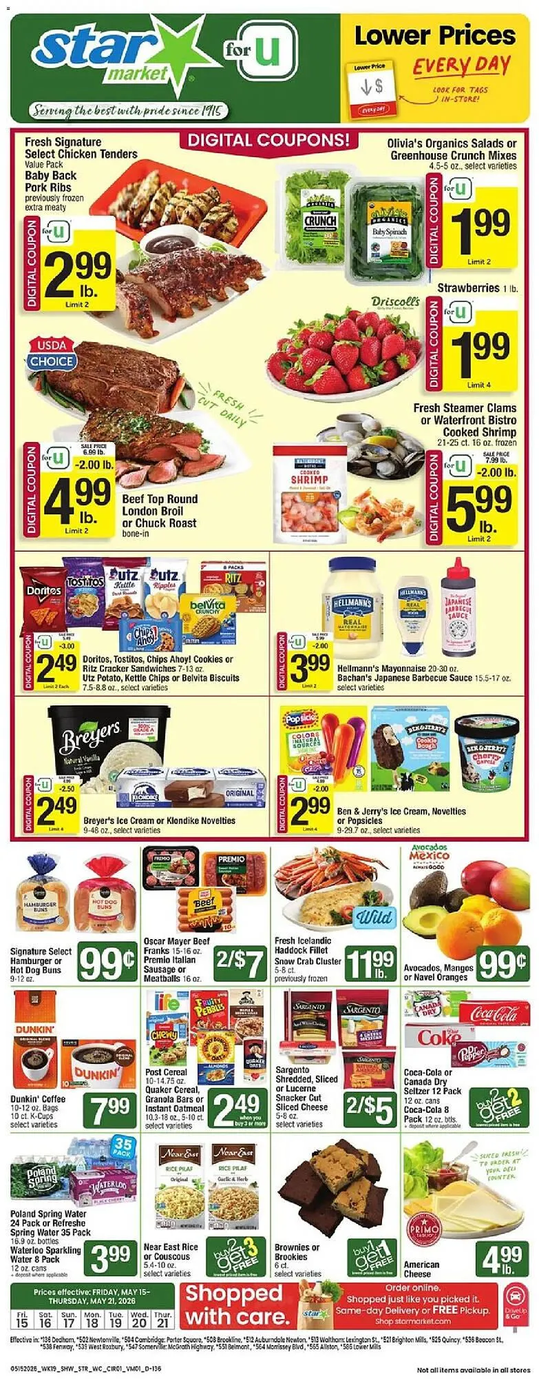 Star Market weekly ad - 1