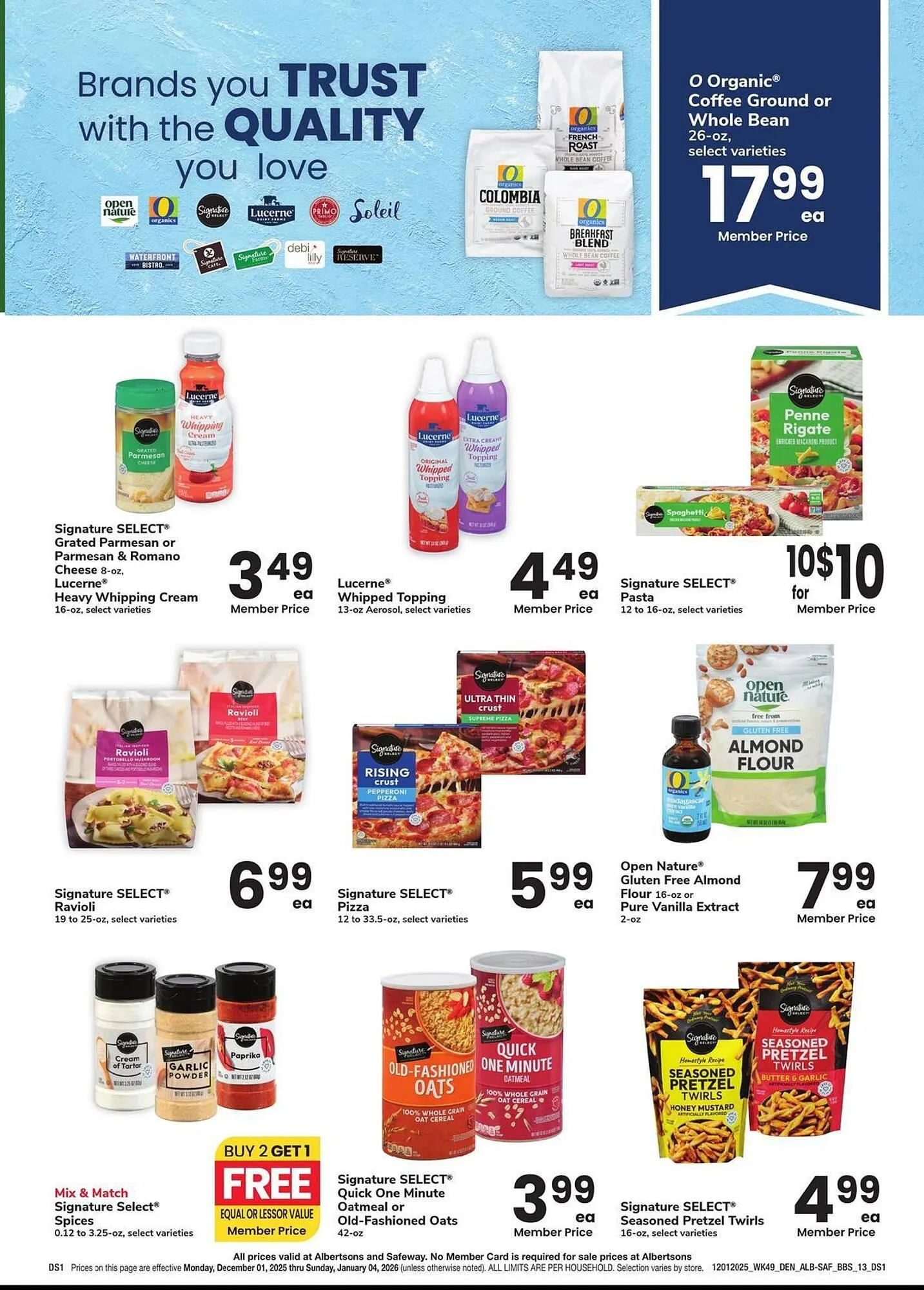 Weekly ad Safeway weekly ad from December 1 to January 4 2026 - Page 13