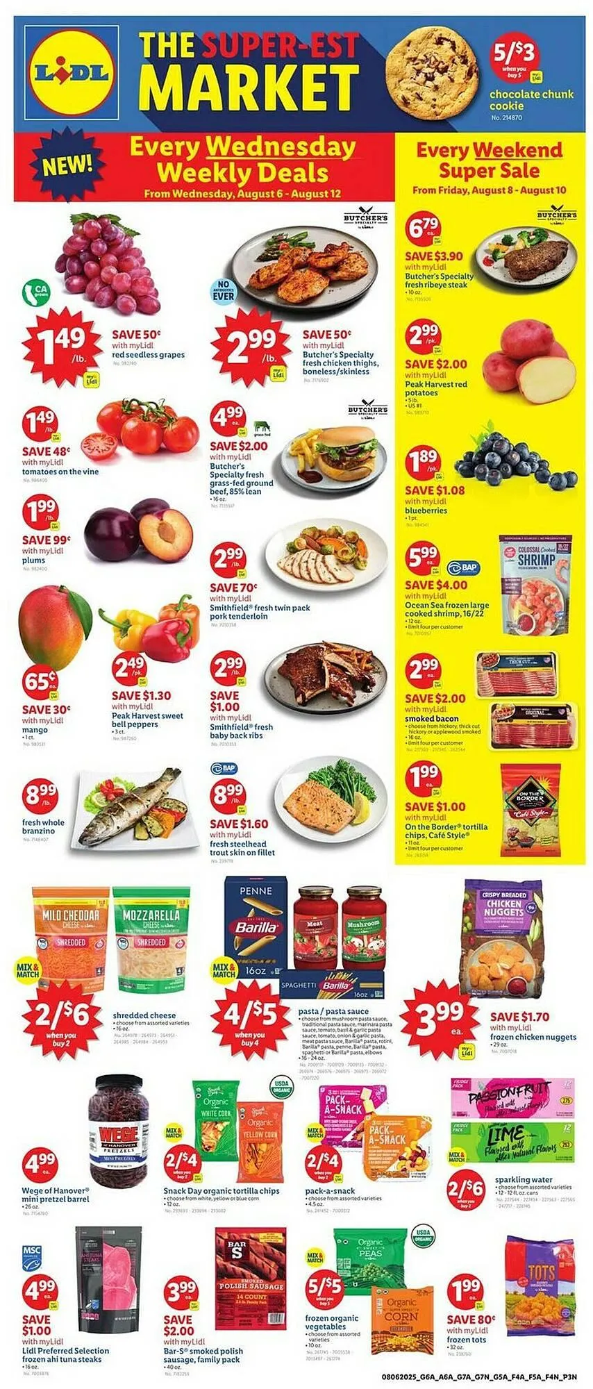 Weekly ad Lidl Weekly Ad from August 6 to August 12 2025 - Page 1