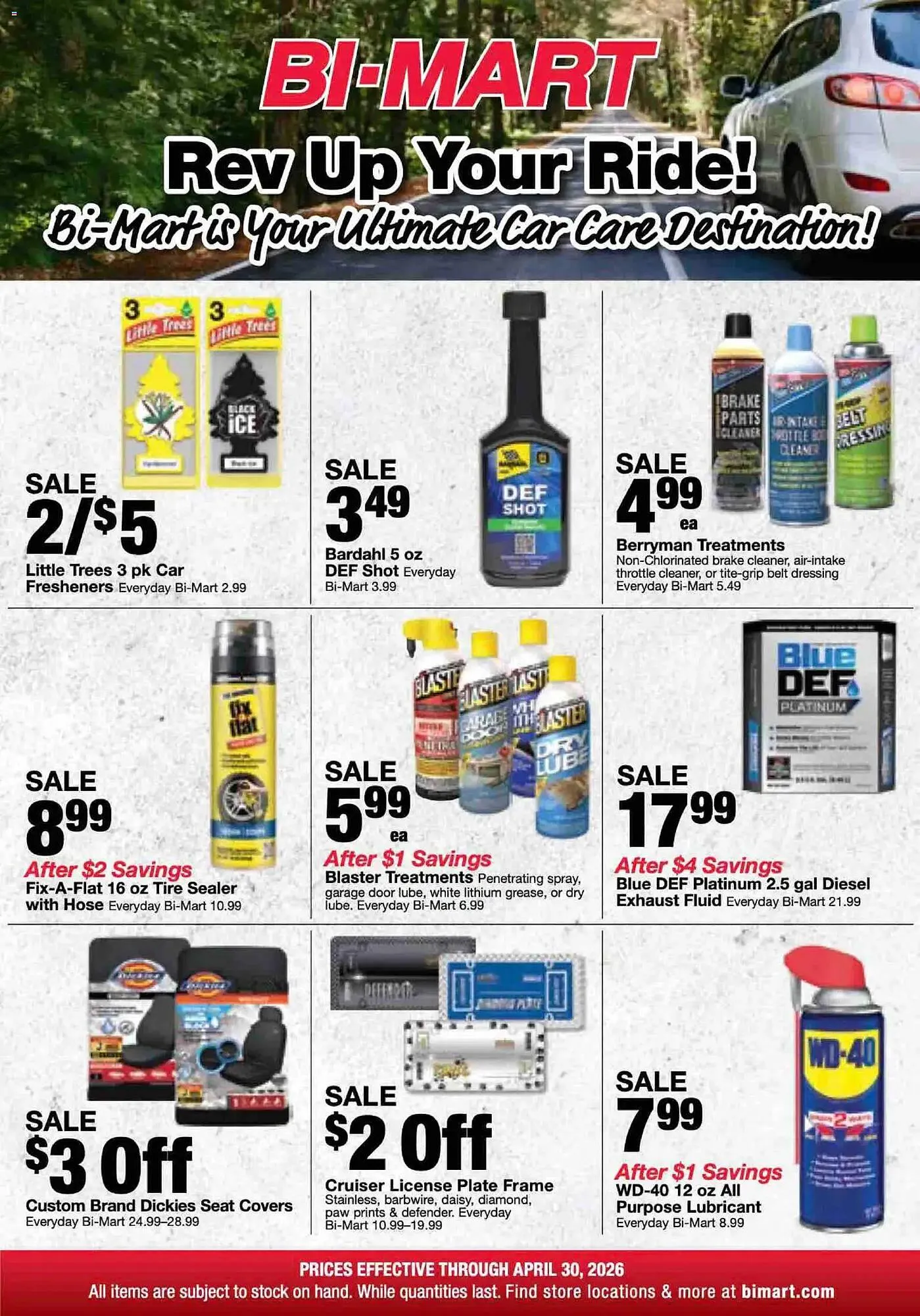 Bi-Mart weekly ad - 1
