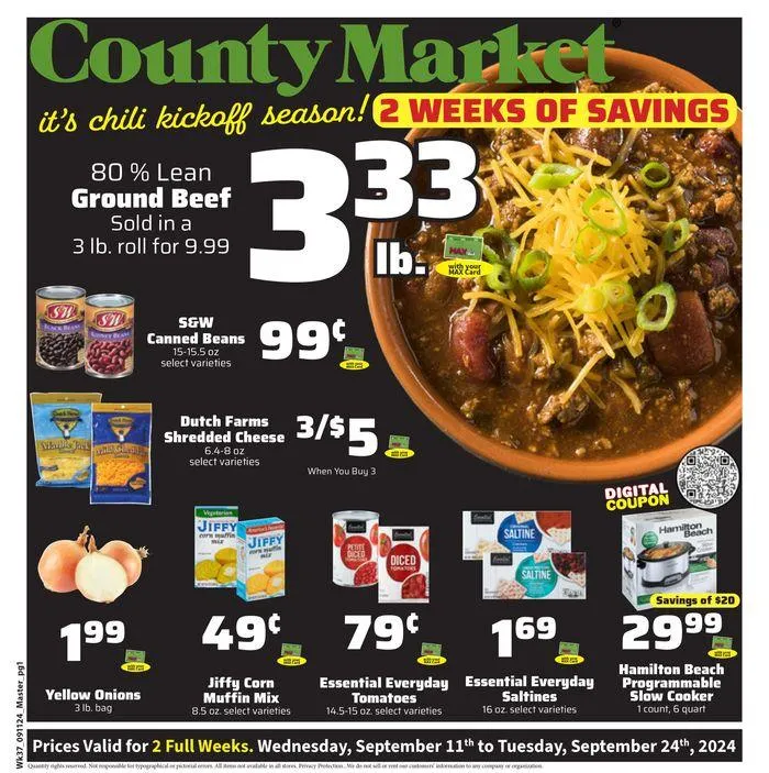 Weekly ad Top offers for smart savers from September 11 to September 24 2024 - Page 1