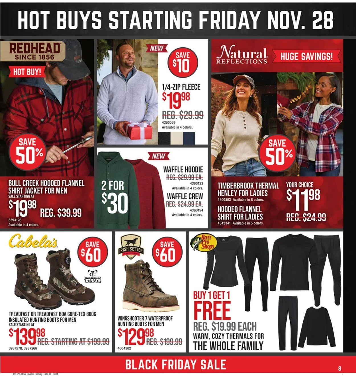 Weekly promotion Cabela's Current weekly ad spanning from November 24 to November 30 2025 - Page 7 for Catalogue 365