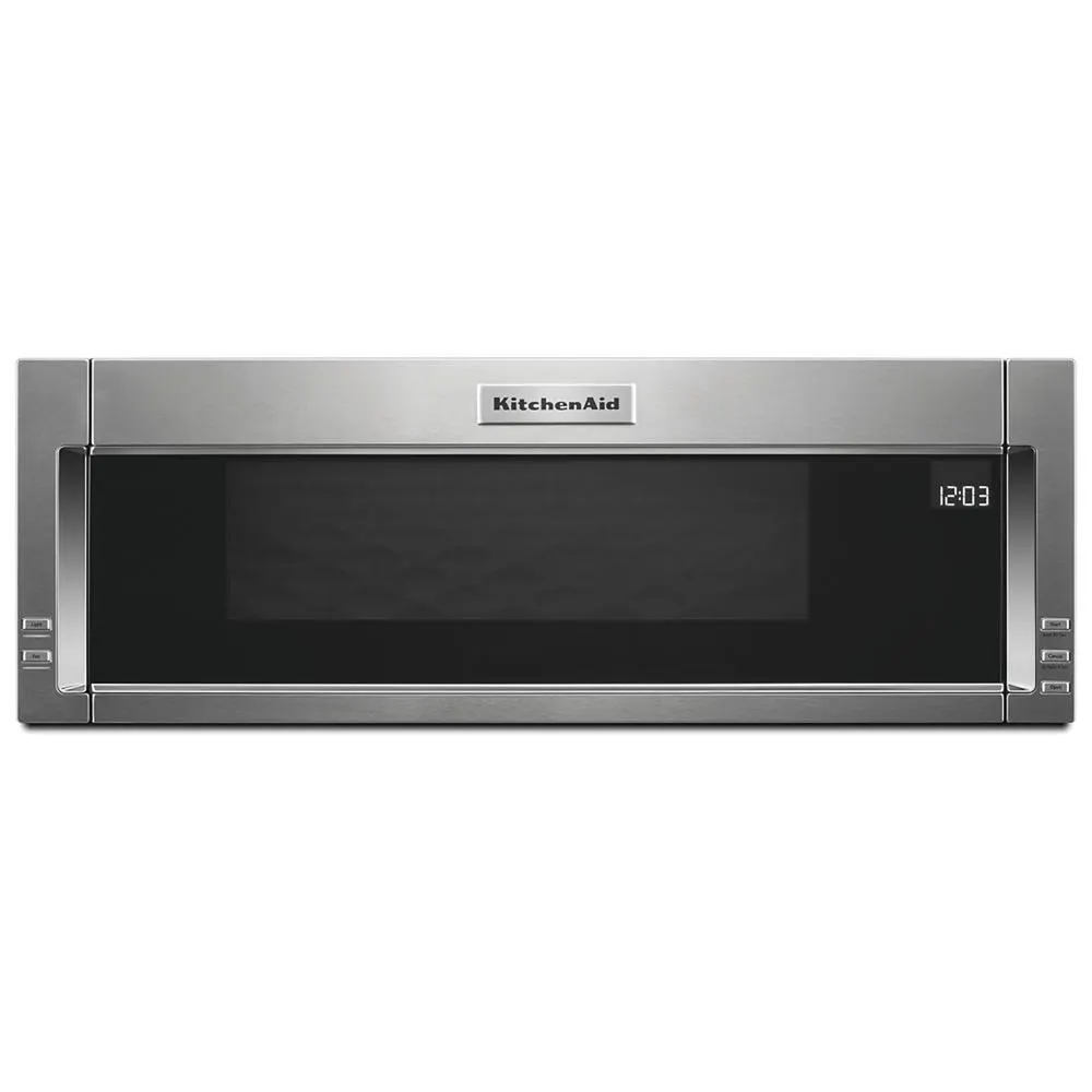 KitchenAid® 1.1 cu.ft. Stainless Steel Low Profile Over-the-Range Microwave