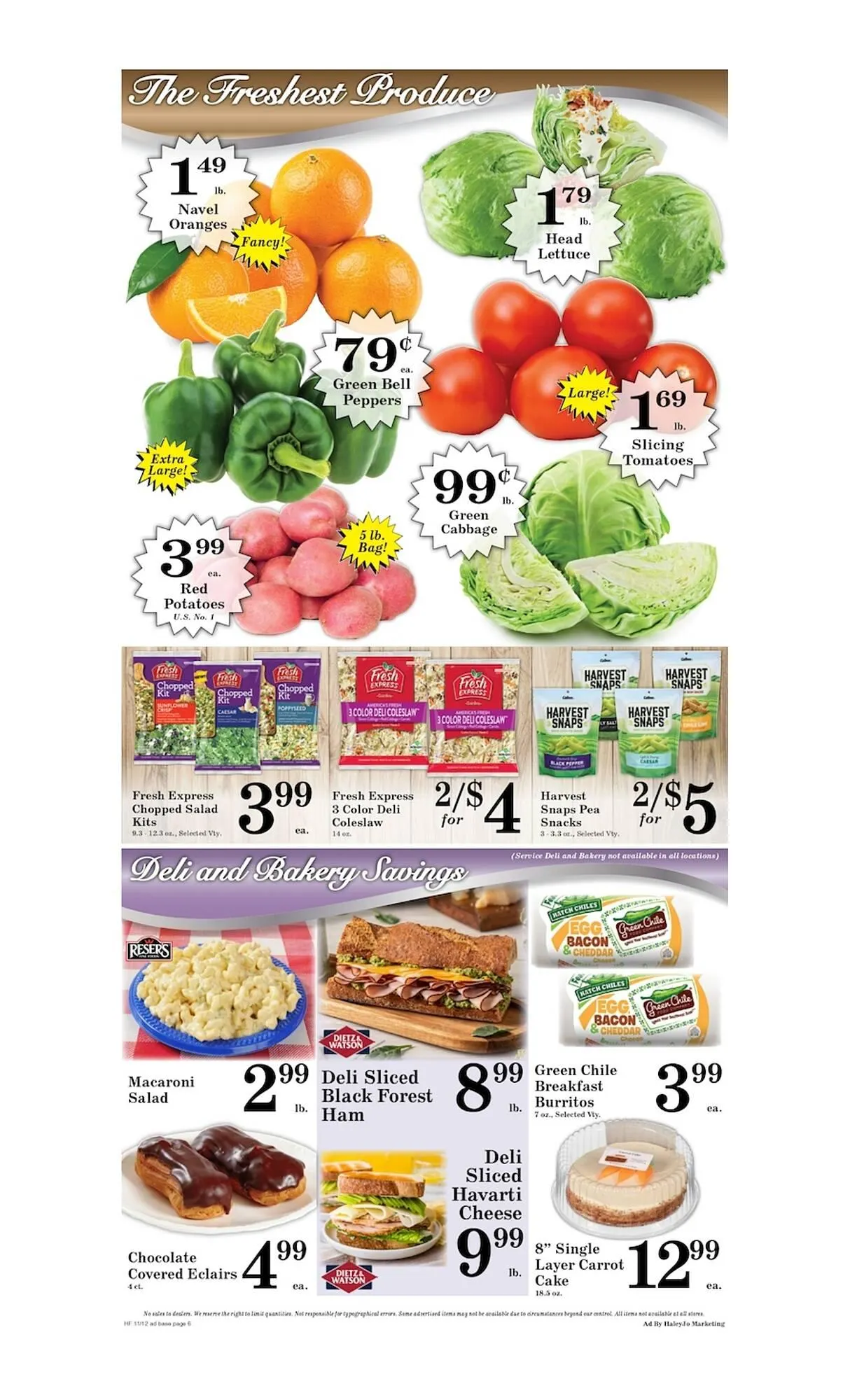 Weekly ad Harvest Foods weekly ad from November 12 to November 18 2025 - Page 6