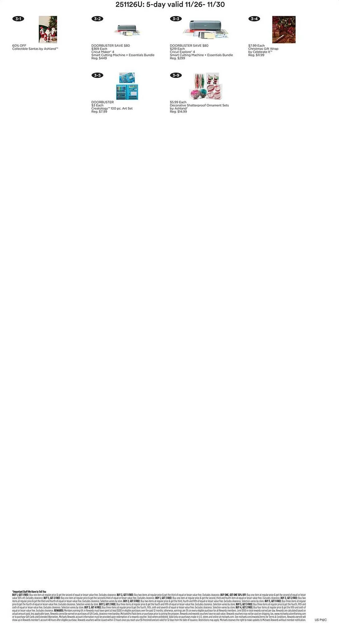 Weekly ad Michaels weekly ad from November 26 to November 30 2025 - Page 3