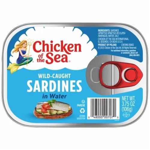Chicken of the Sea Wild-Caught Sardines in Water