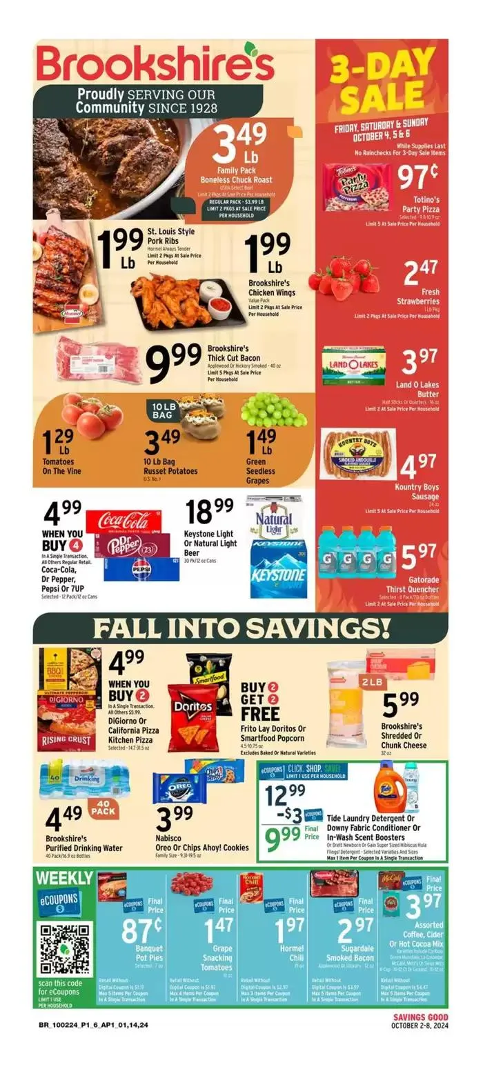Weekly ad Attractive special offers for everyone from October 2 to October 8 2024 - Page 1