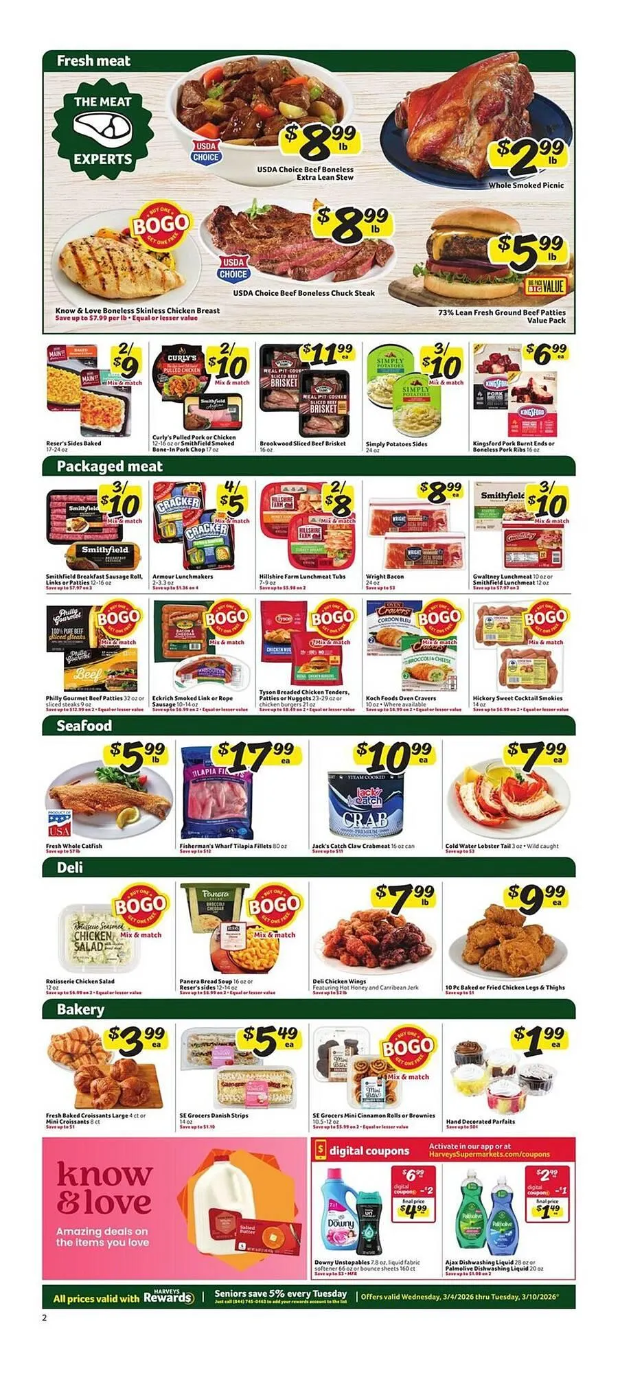 Weekly ad Harveys Supermarkets weekly ad from March 4 to March 10 2026 - Page 4