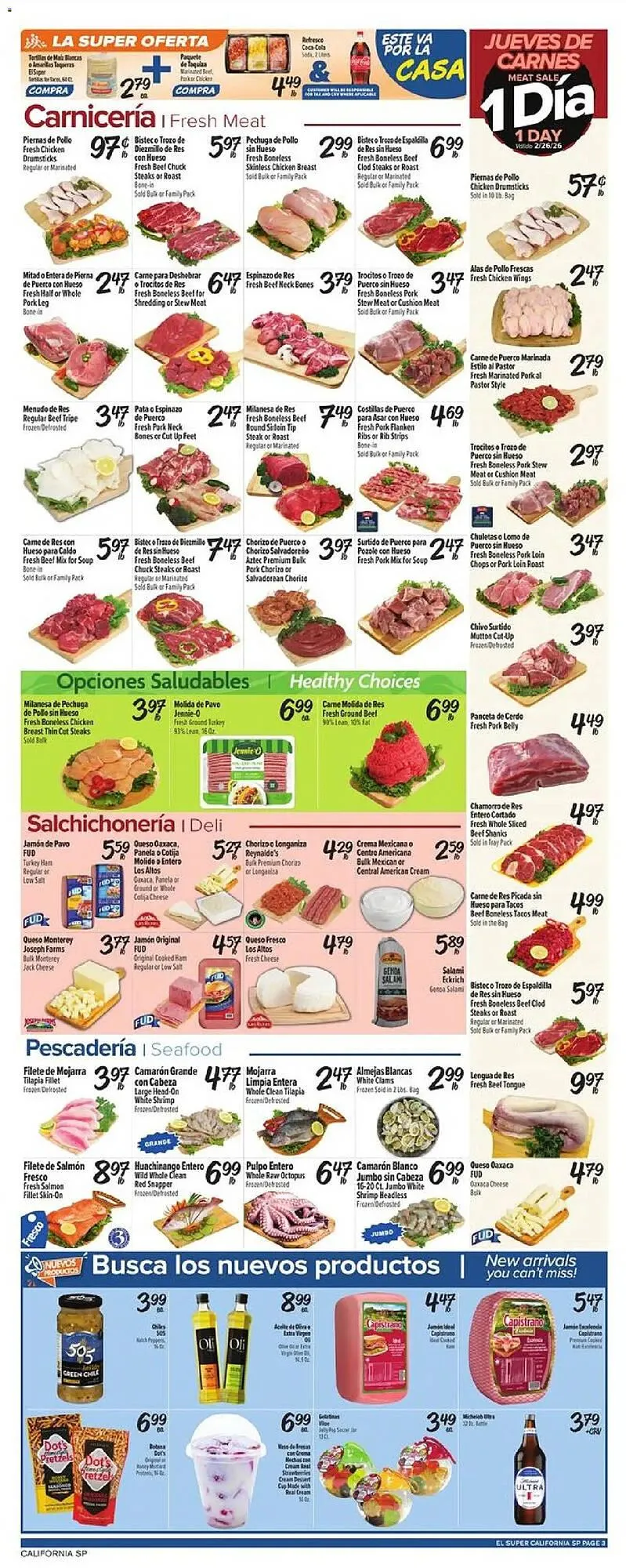 Weekly ad El Super weekly ad from February 25 to March 3 2026 - Page 3