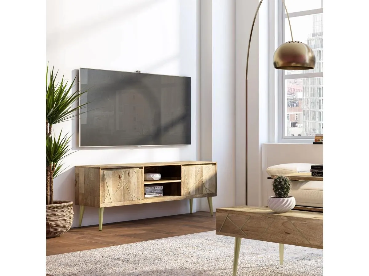 Simpli Home Jager 60" TV Media Stand