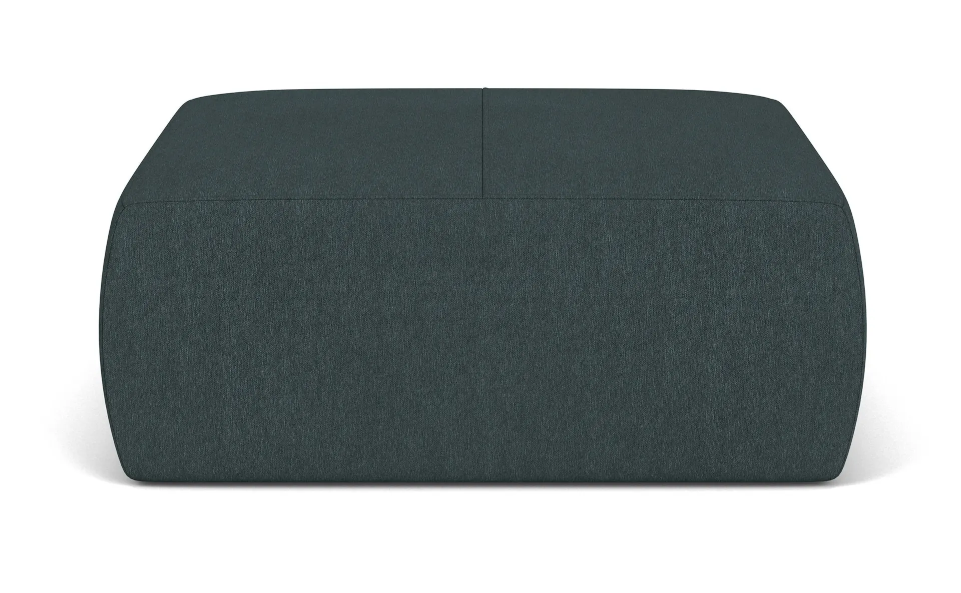 Lind 36w 36d 16h Square Ottoman in Flint Haze