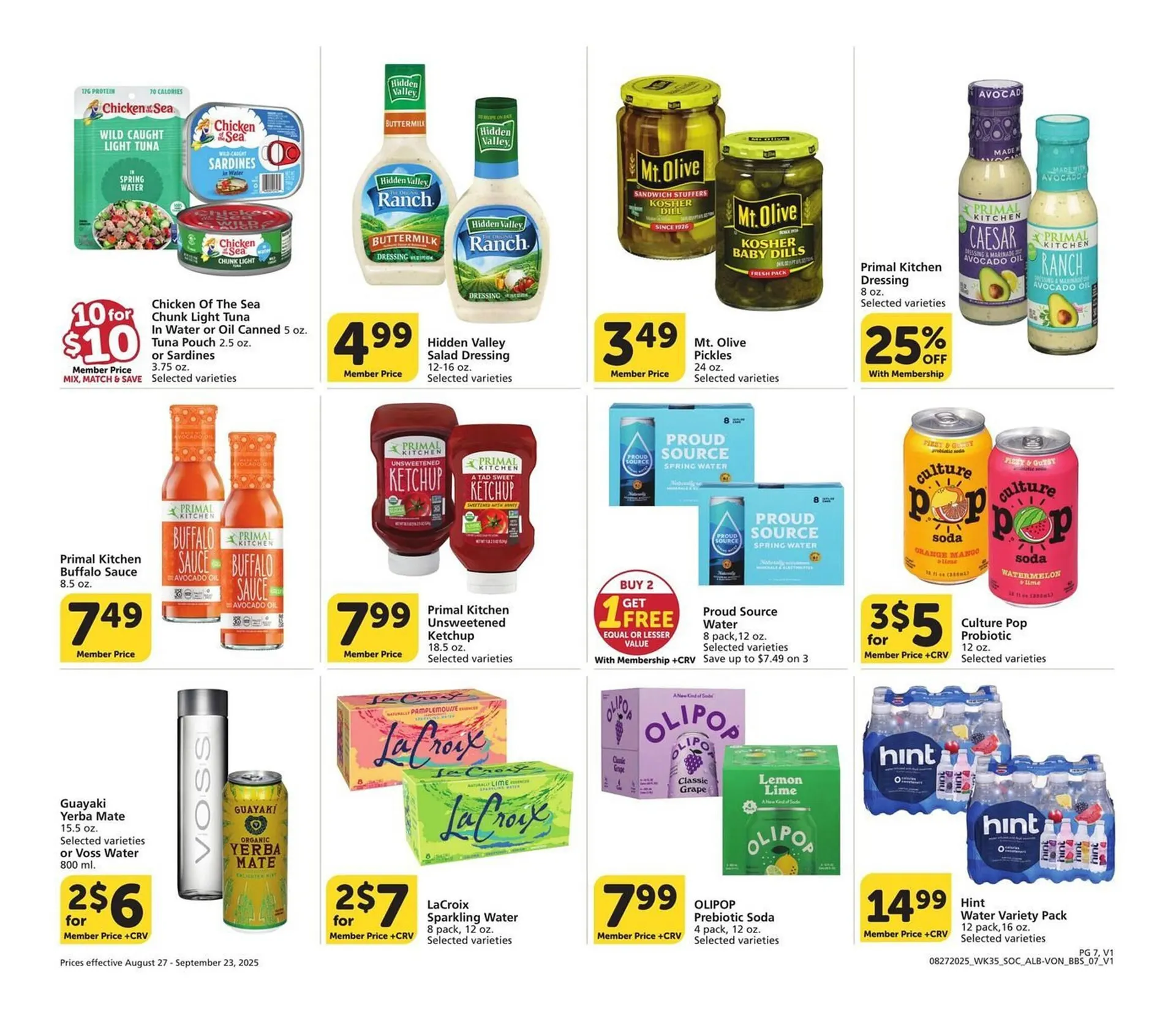 Weekly ad Albertsons Weekly Ad from August 27 to September 23 2025 - Page 7