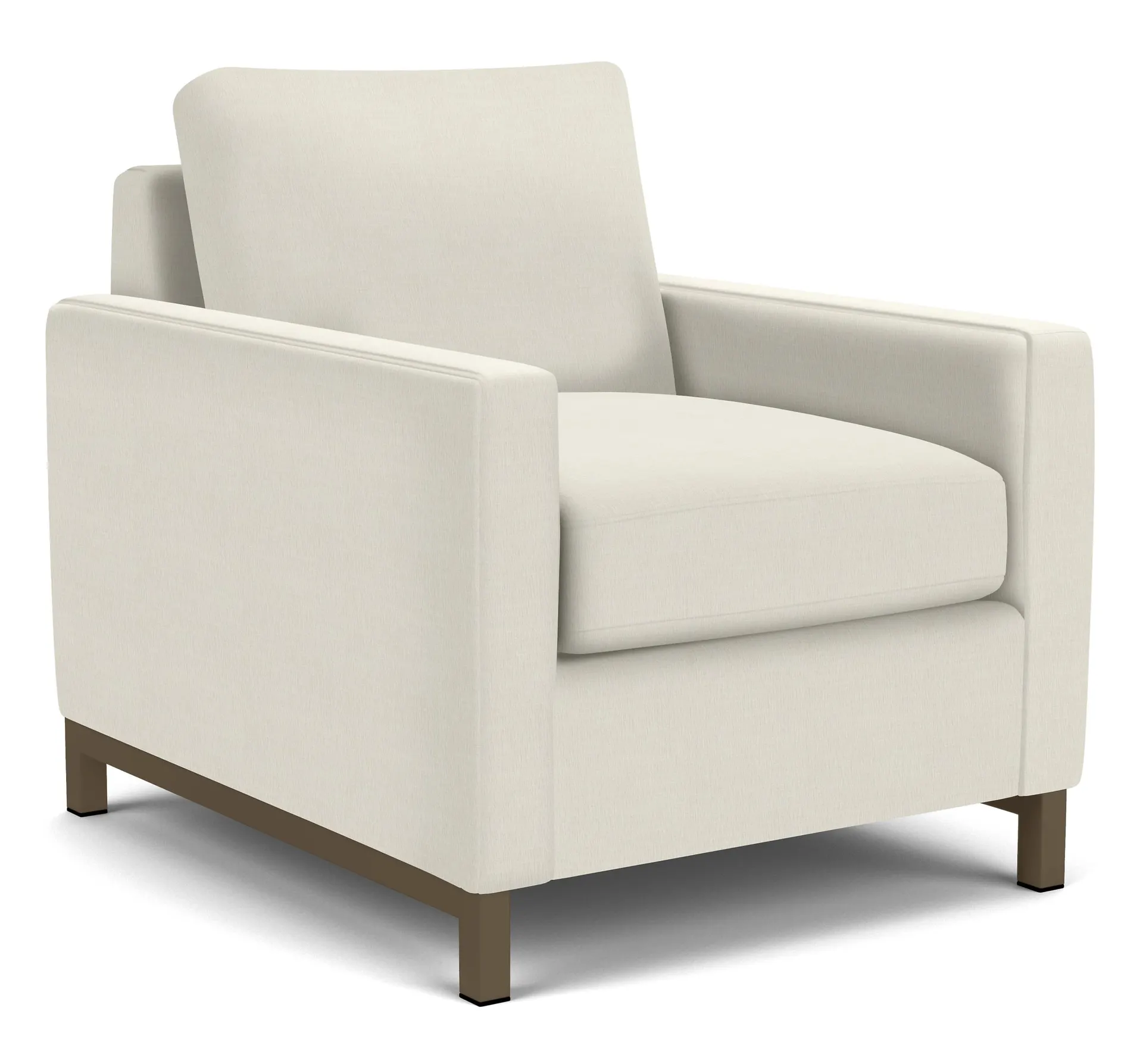 Stevens 32" Chair in Mori Ivory w/Mineral Legs